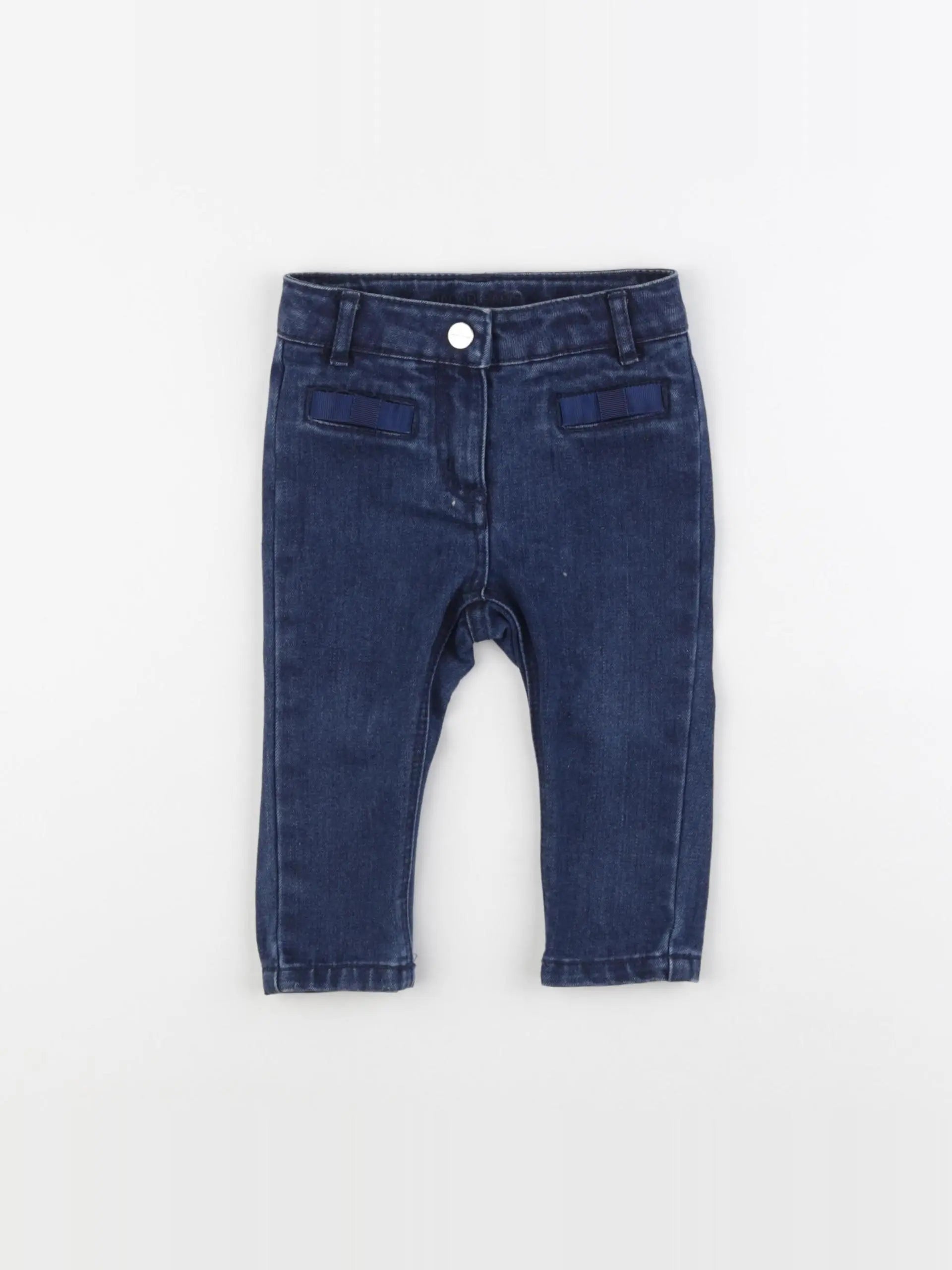 Jacadi - jean bleu - 12 mois