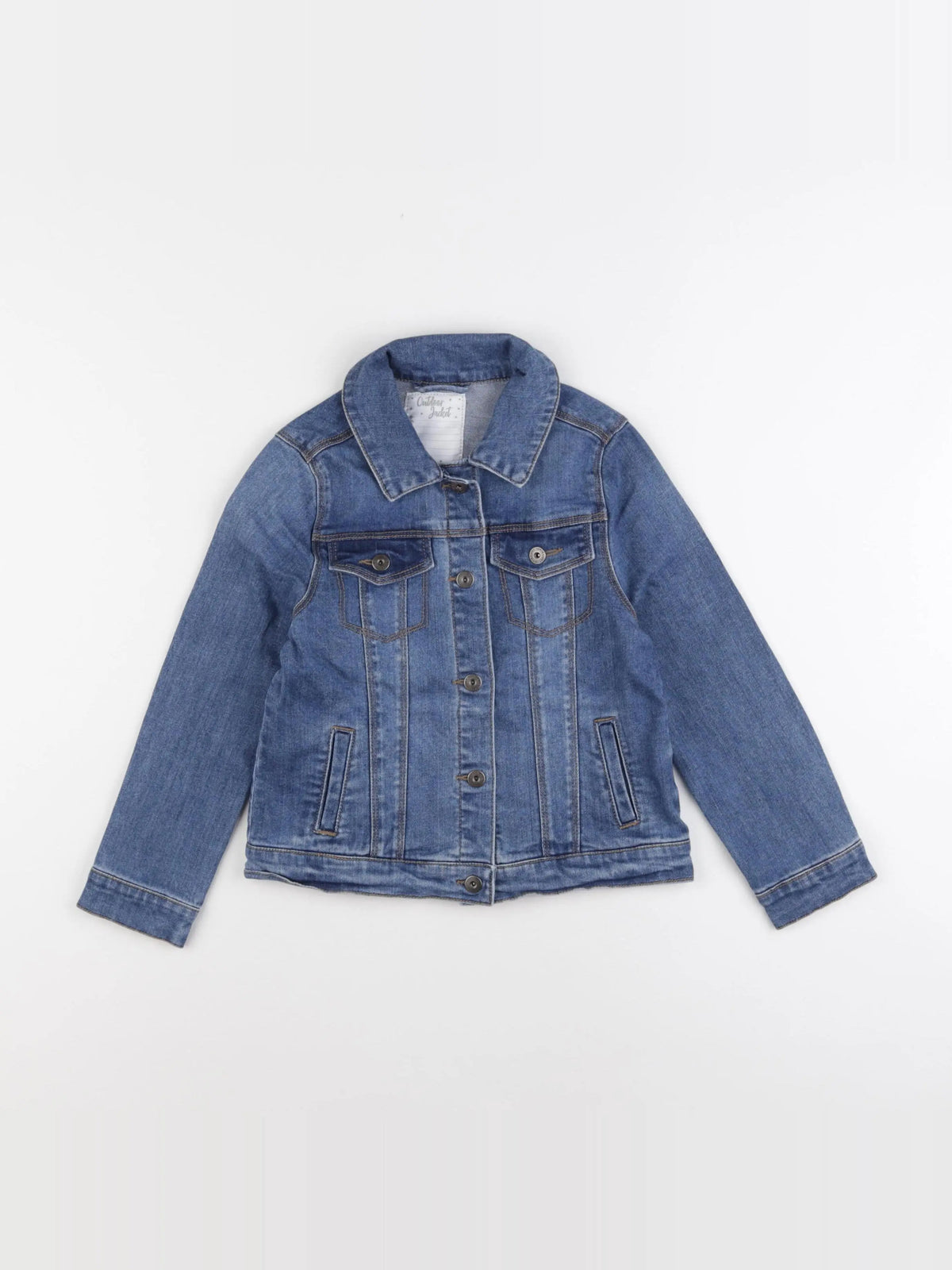 Vertbaudet - veste bleu - 7 ans