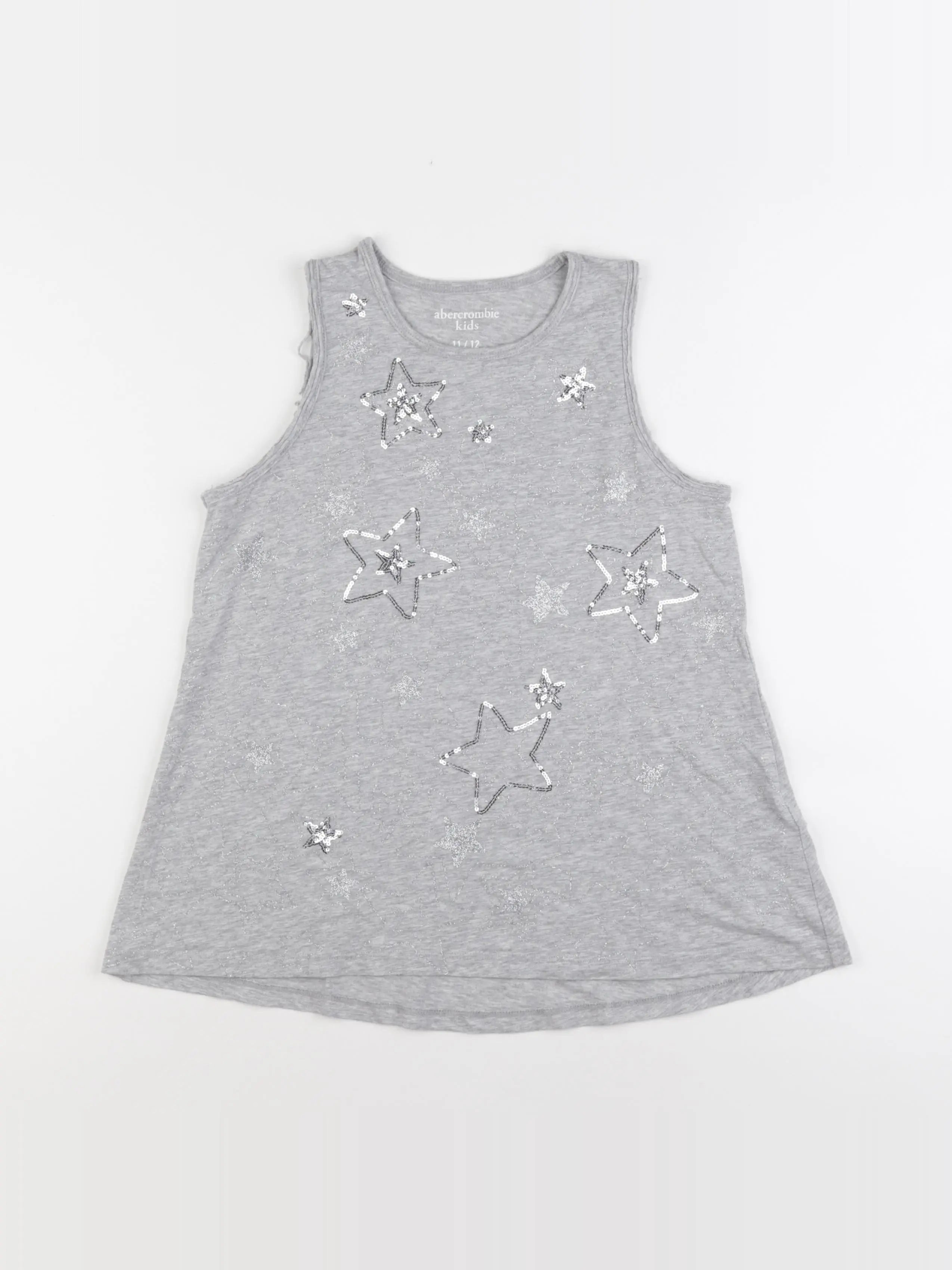 Abercrombie - débardeur gris - 11/12 ans