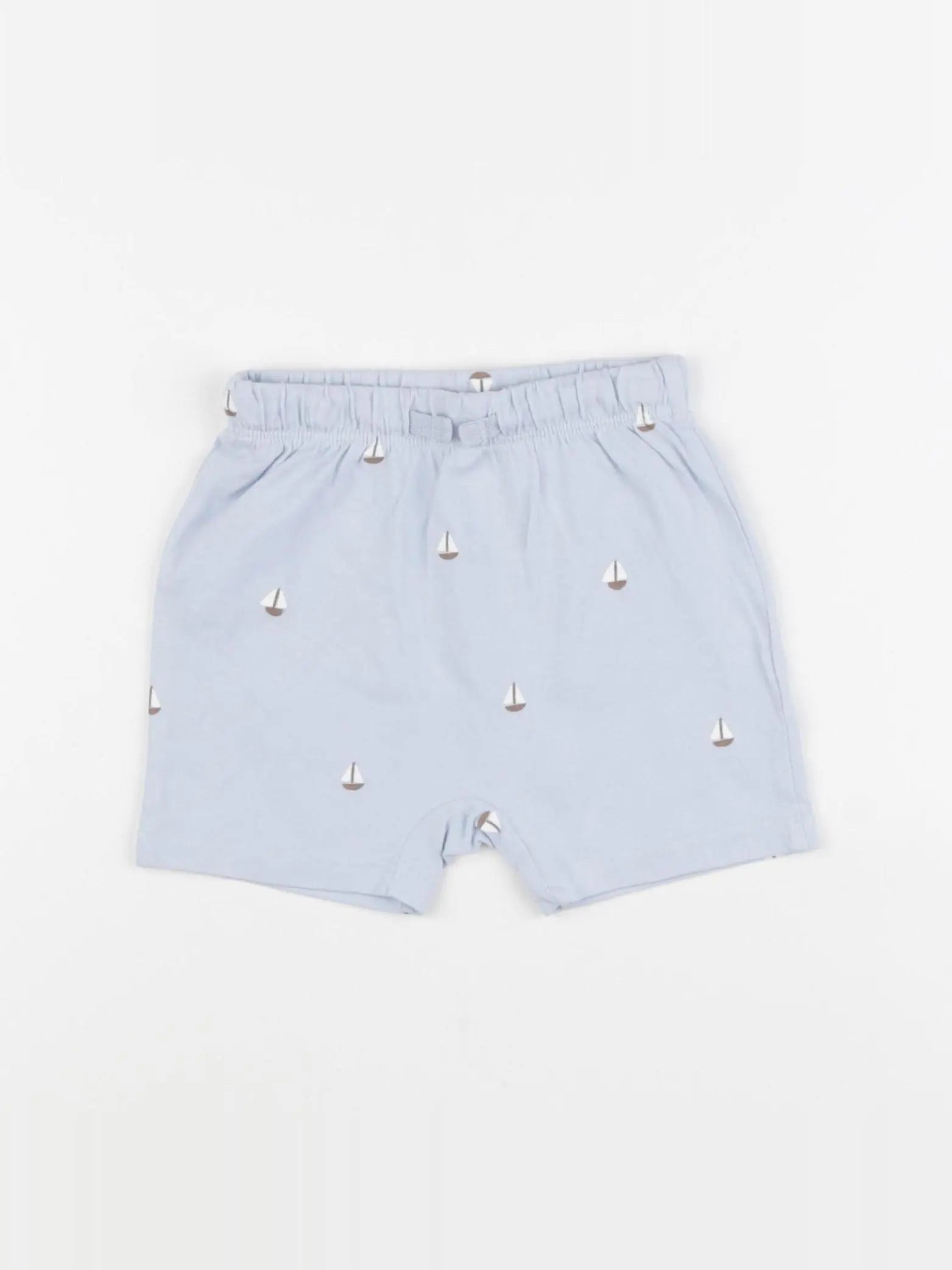 H&M - short bleu - 9/12 mois