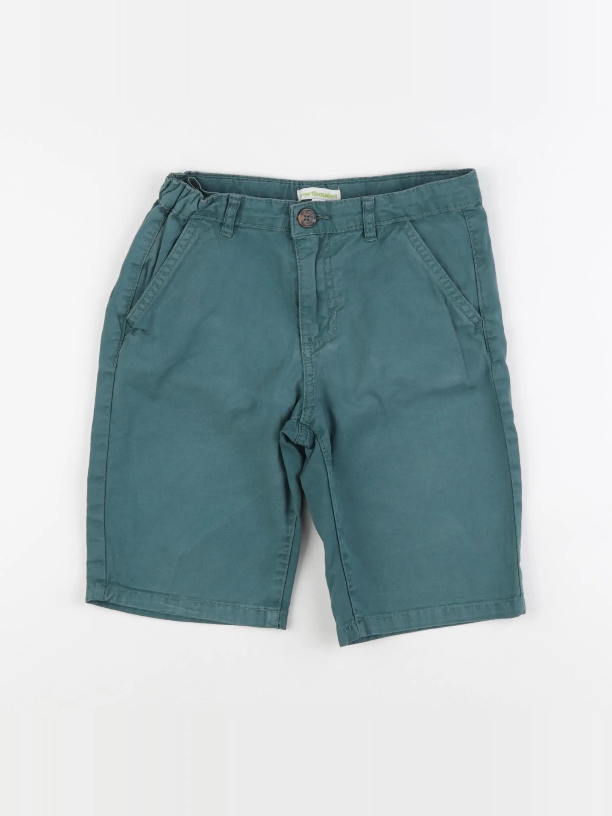 Vertbaudet - short vert - 9 ans