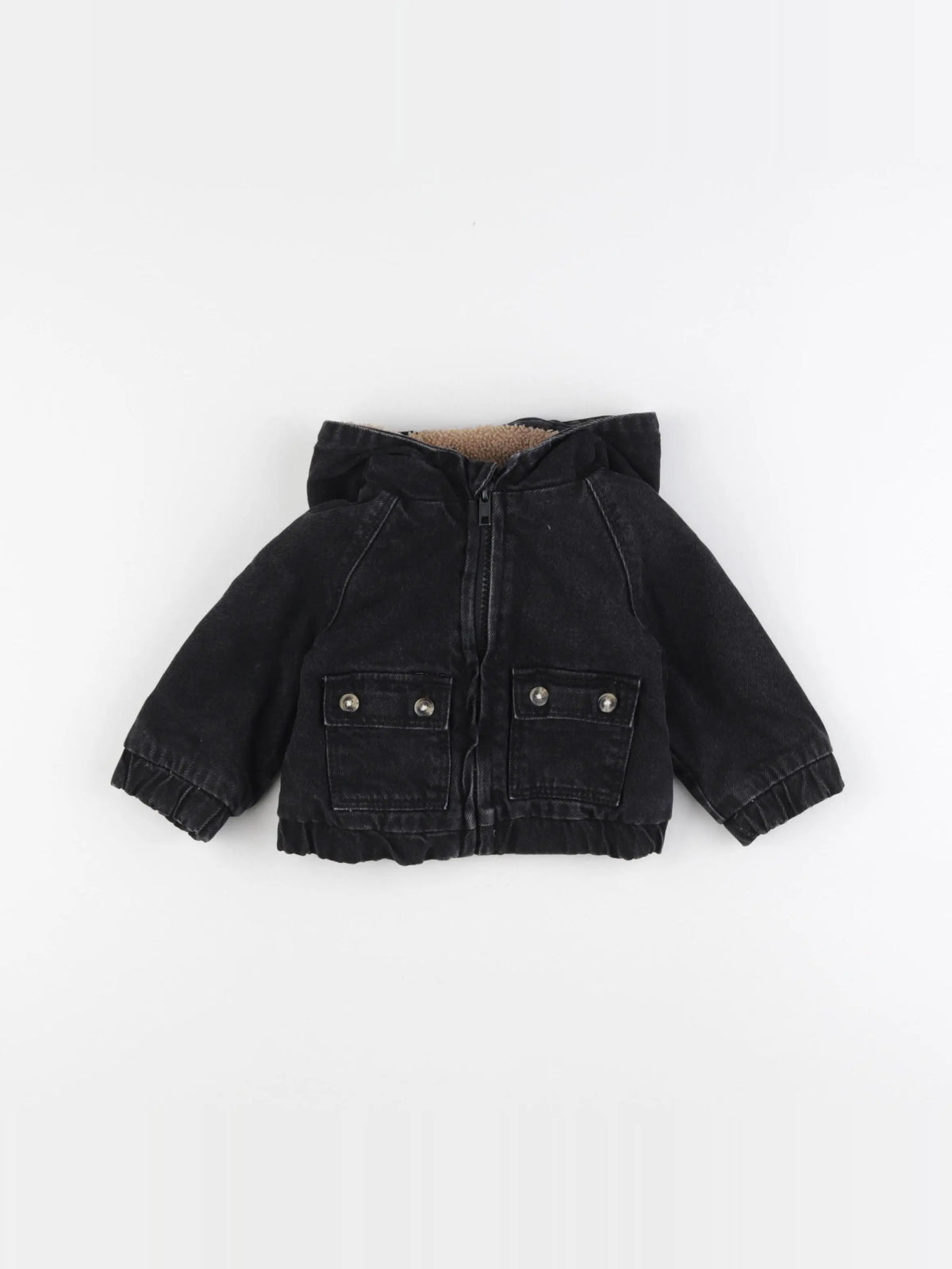 Vertbaudet - veste gris - 6 mois