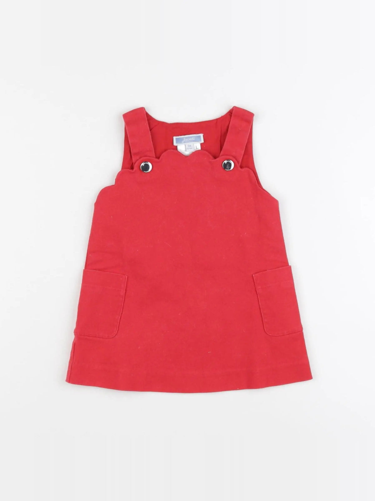 Jacadi - robe rouge - 6 mois