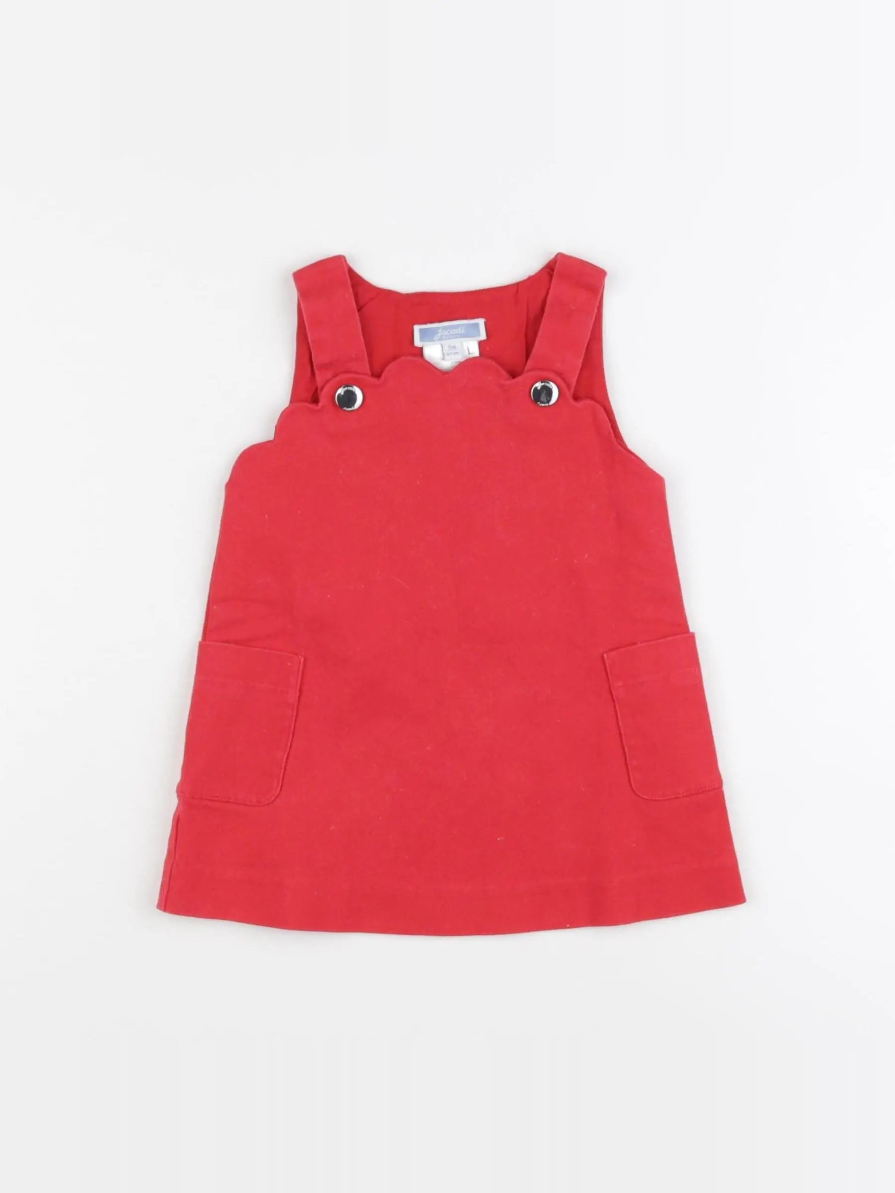 Jacadi - robe rouge - 6 mois