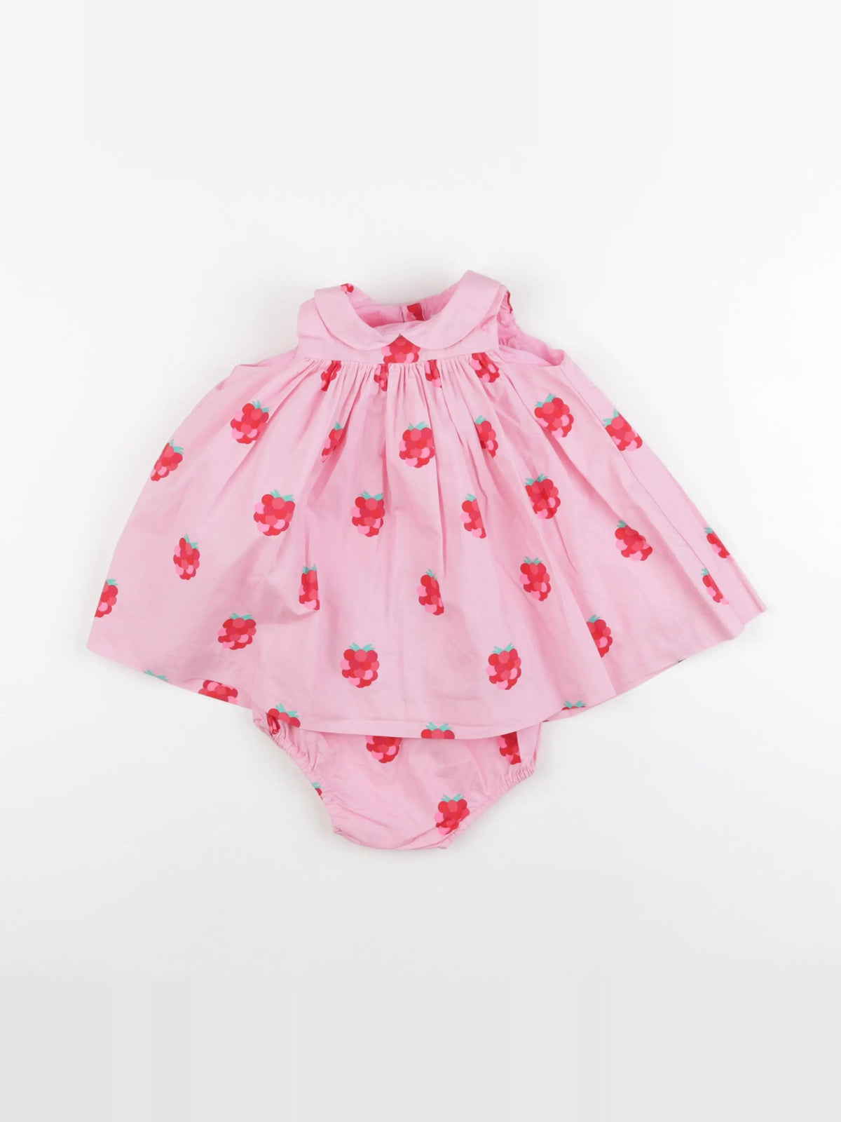 Jacadi - robe rose - 6 mois