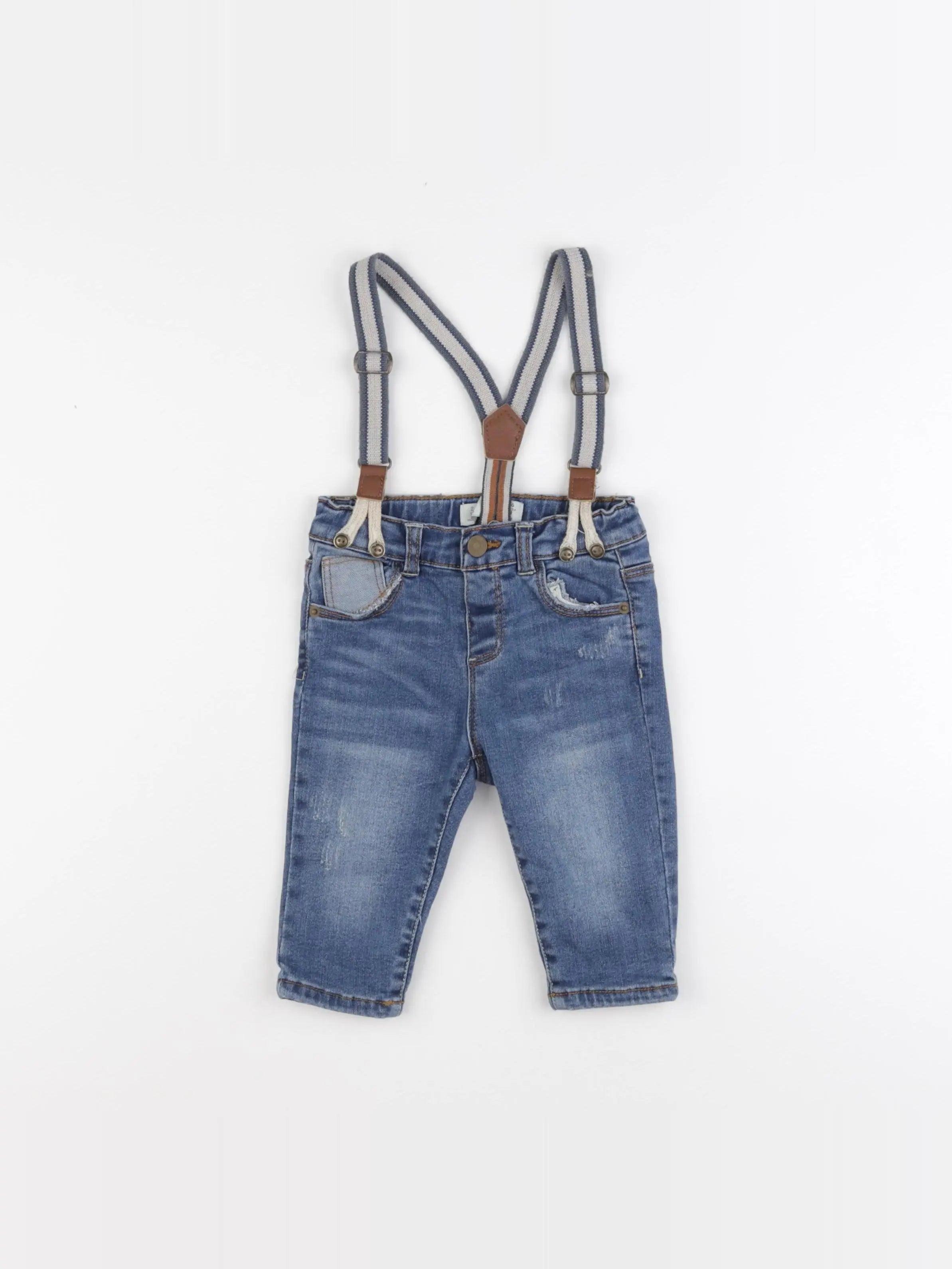 Zara - jean bleu - 3/6 mois