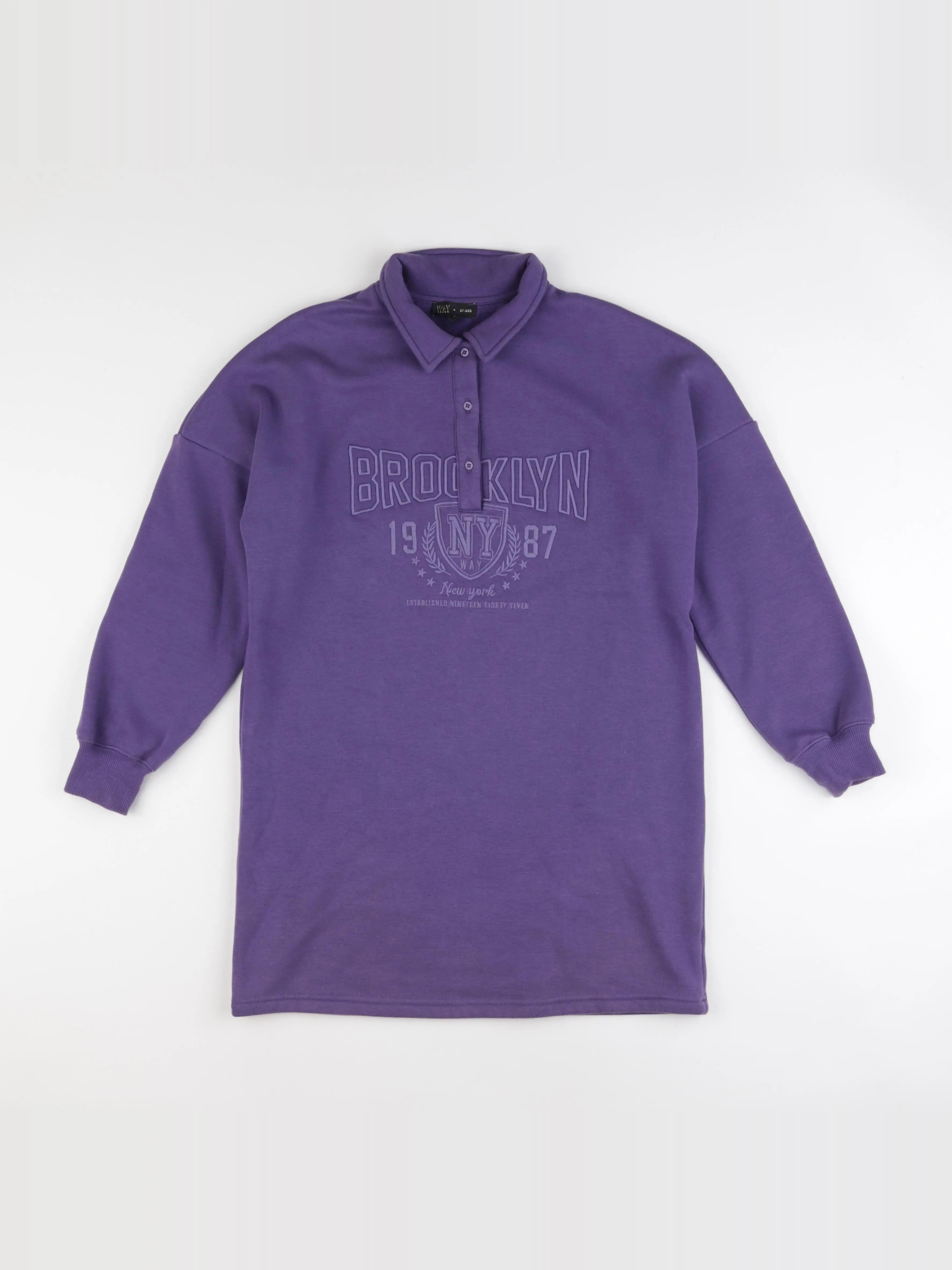 IKKS - robe violet - 12 ans