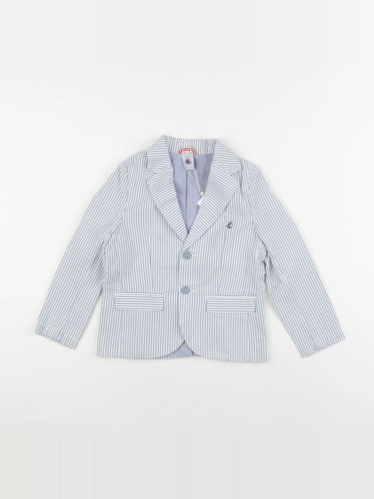 Petit Bateau - veste bleu - 5 ans