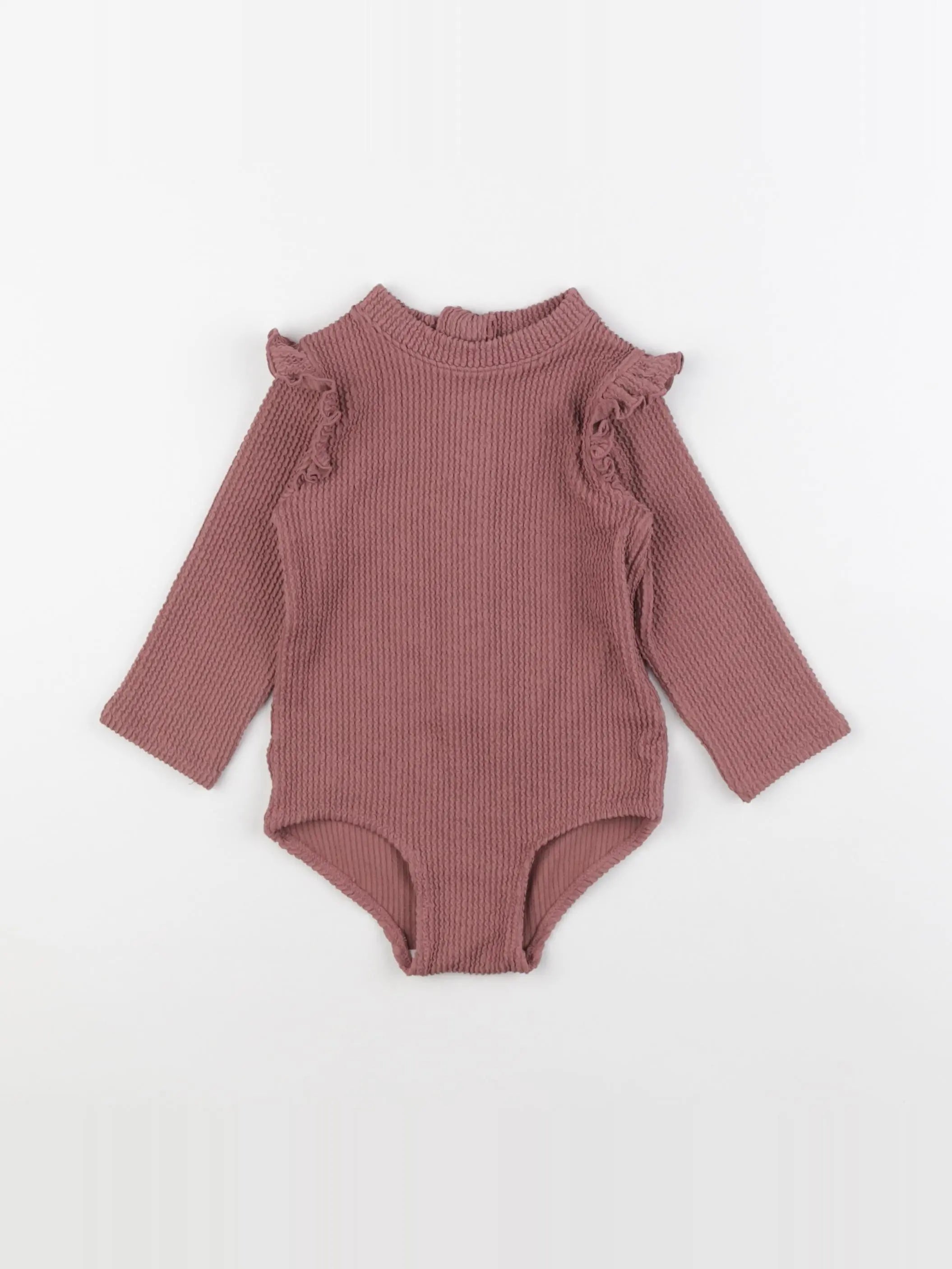 H&M - maillot de bain rose - 9/12 mois