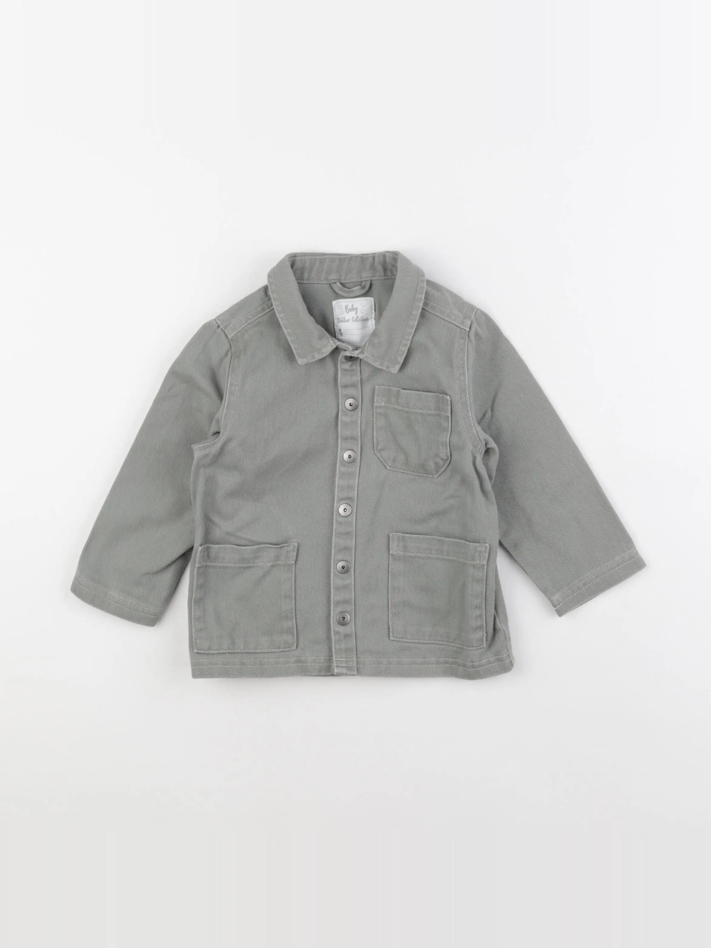 Vertbaudet - veste vert - 18 mois