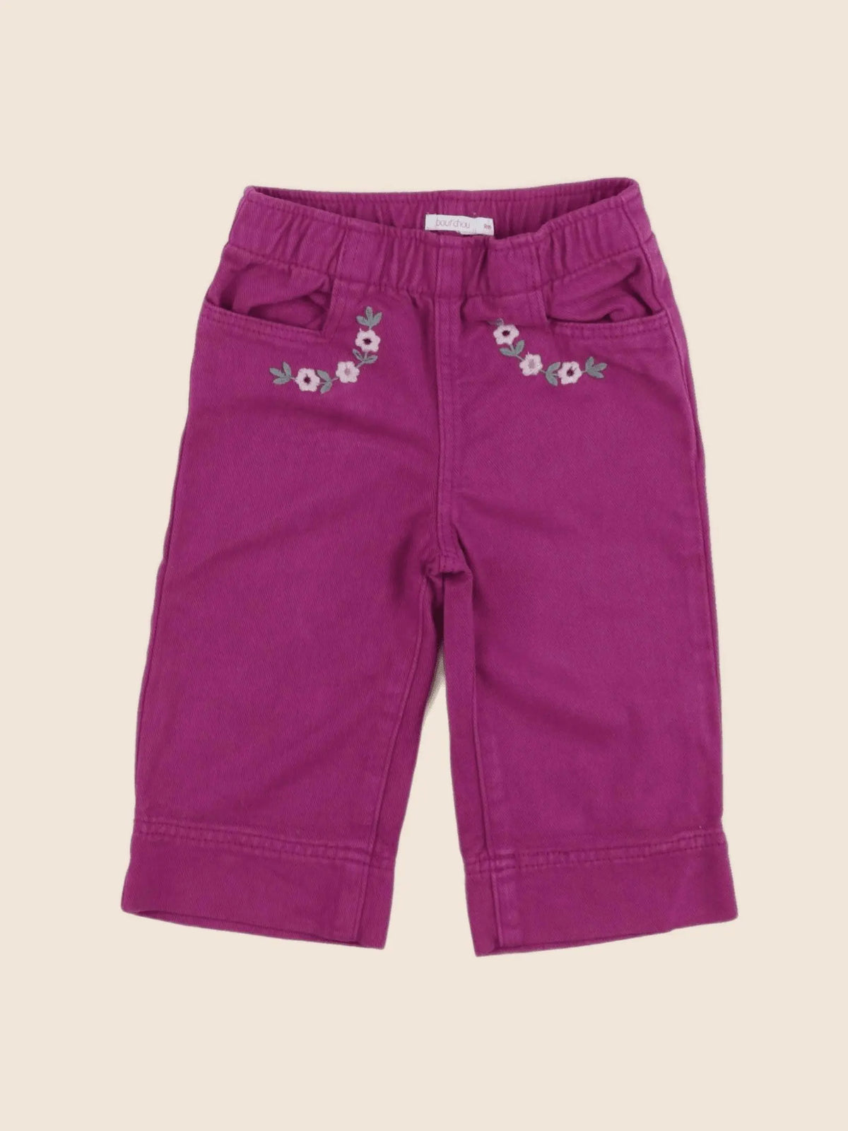Boutchou - pantalon rose - 9 mois