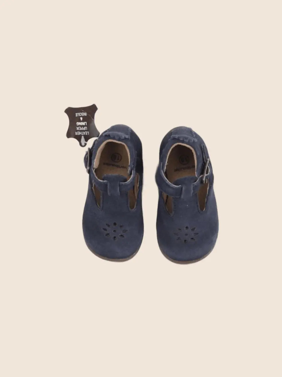 Vertbaudet - derbies bleu - pointure 18