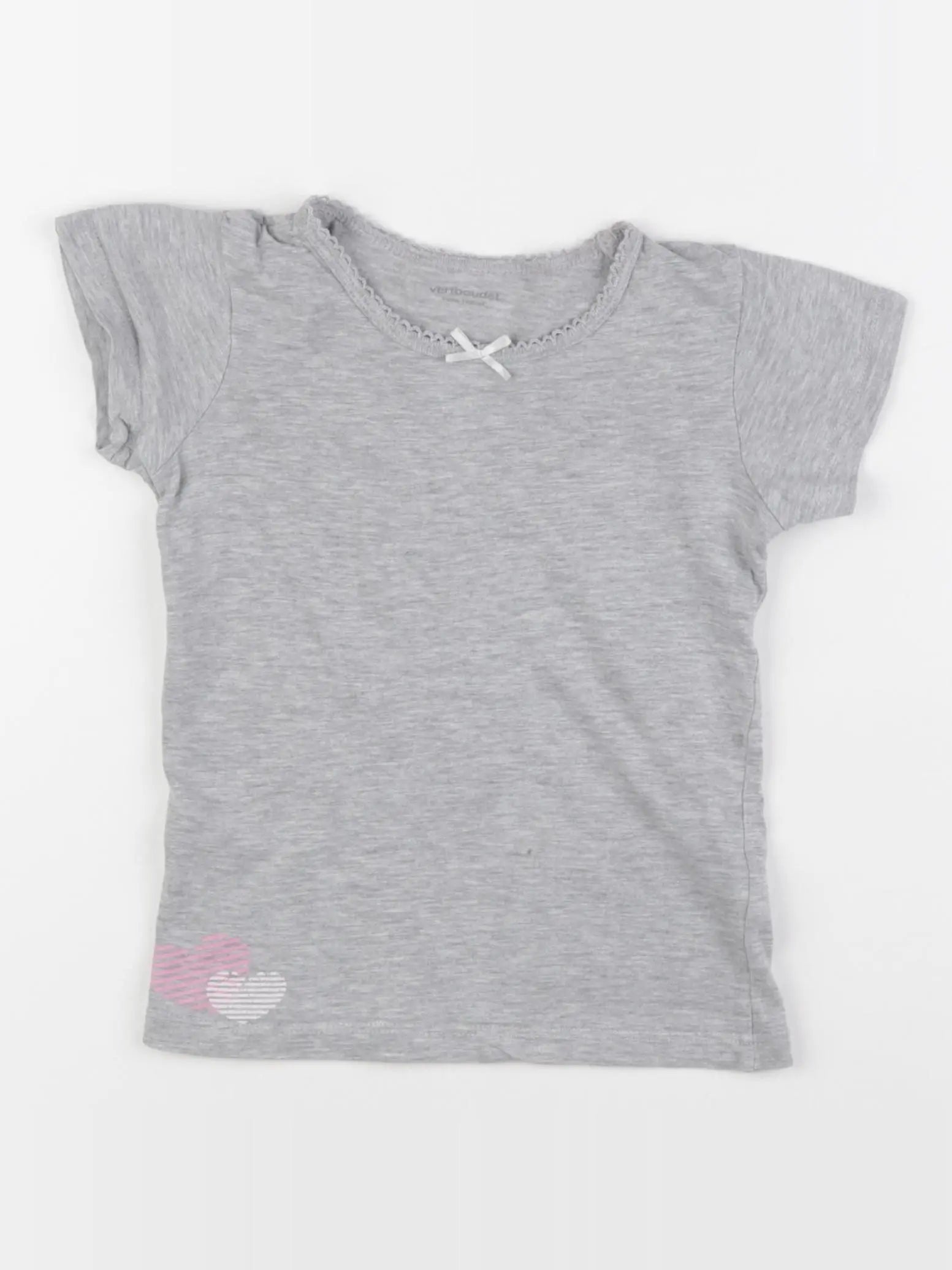 Vertbaudet - maillot de corps gris - 5 ans