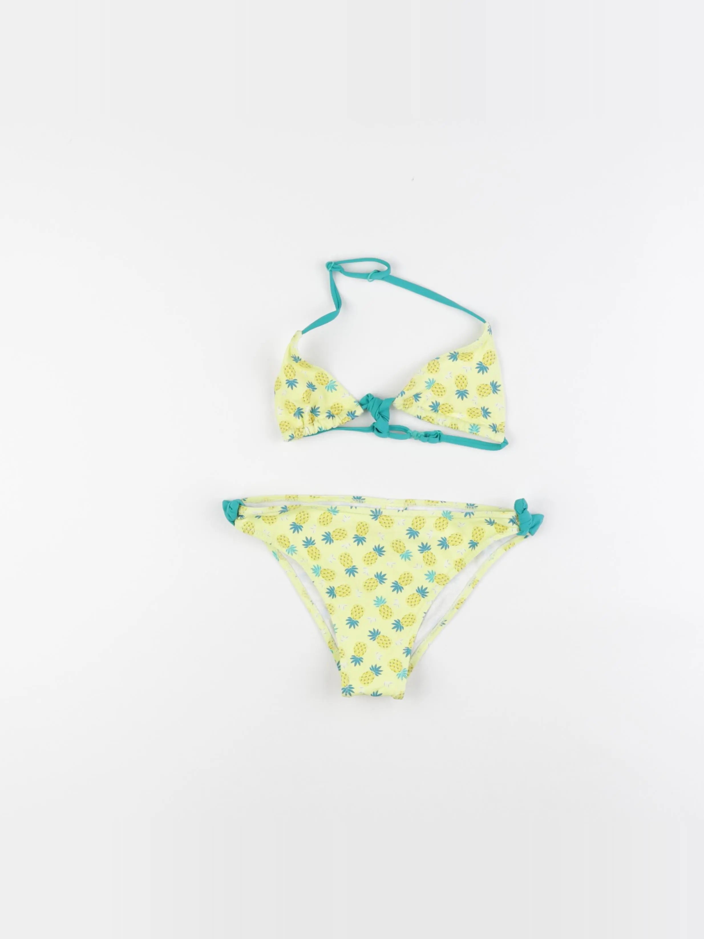 Okaidi - maillot de bain jaune - 8 ans