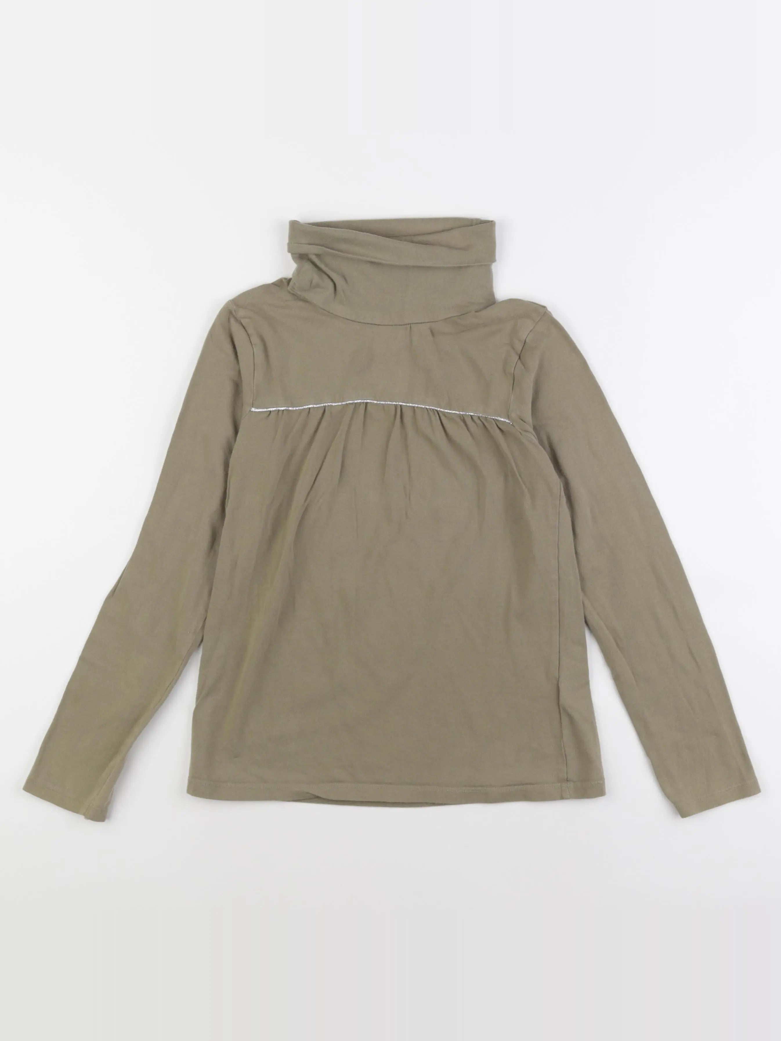 Vertbaudet - sous-pull vert - 10 ans