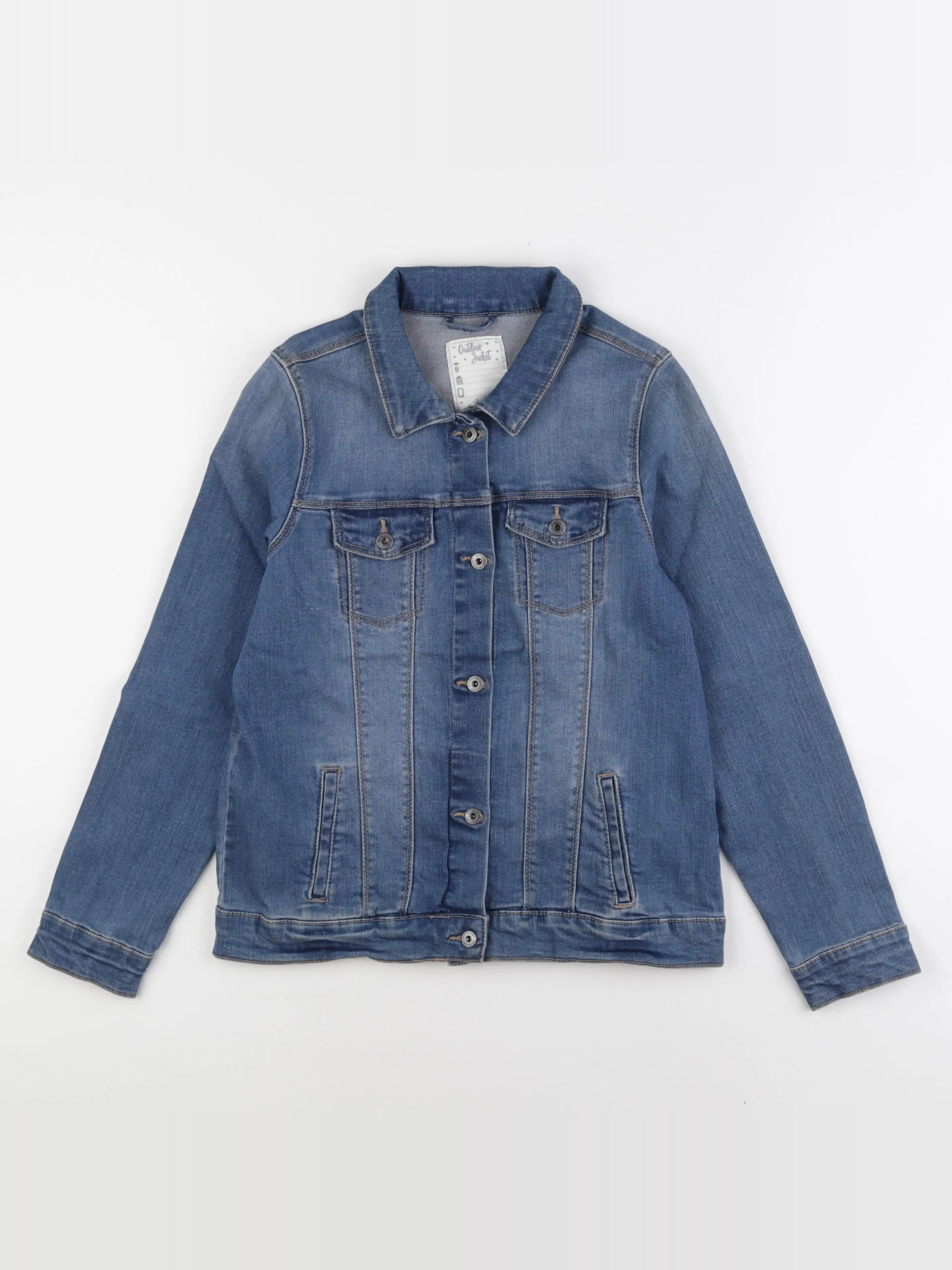 Vertbaudet - veste bleu - 12 ans