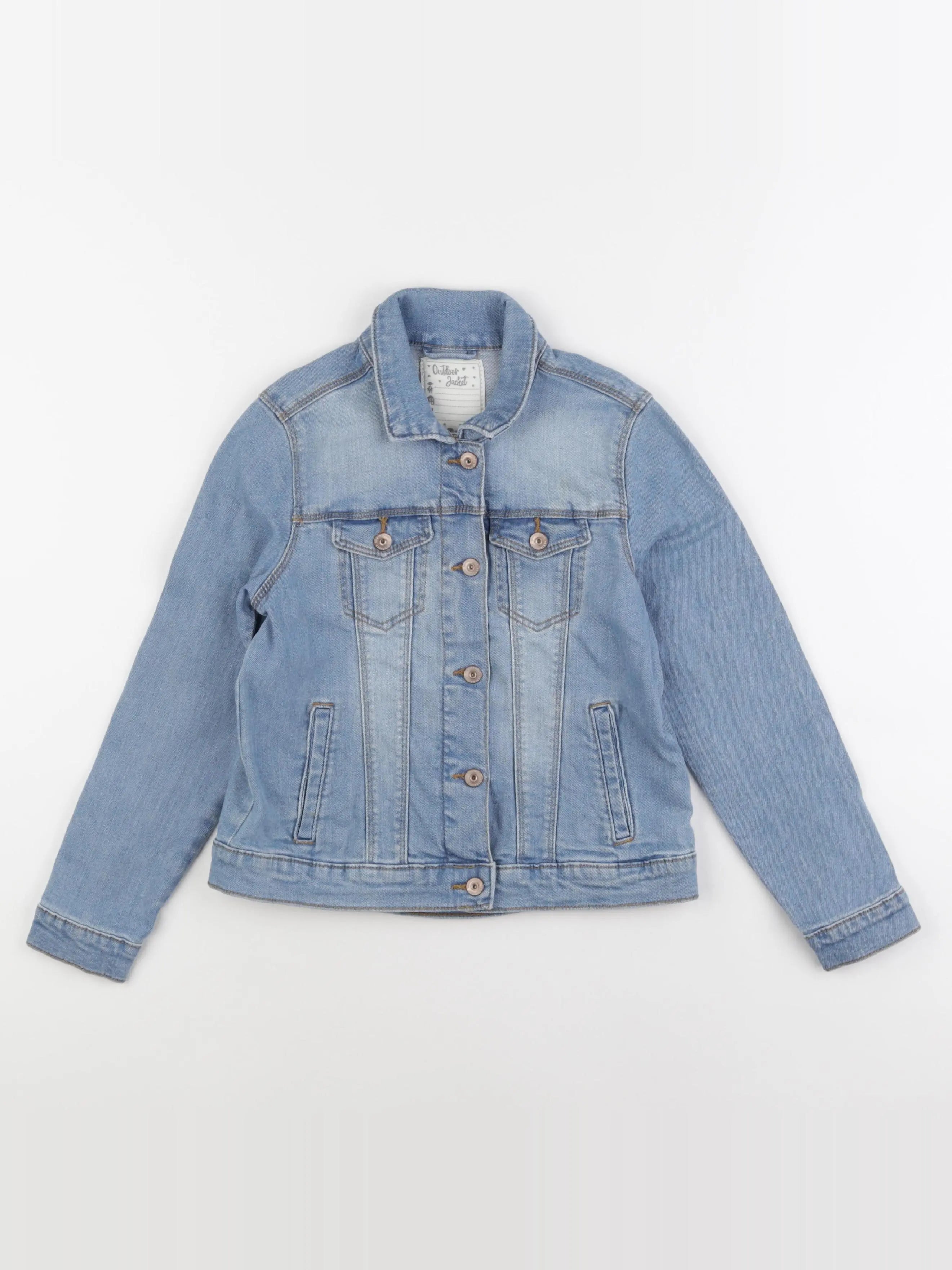 Vertbaudet - veste bleu - 8 ans