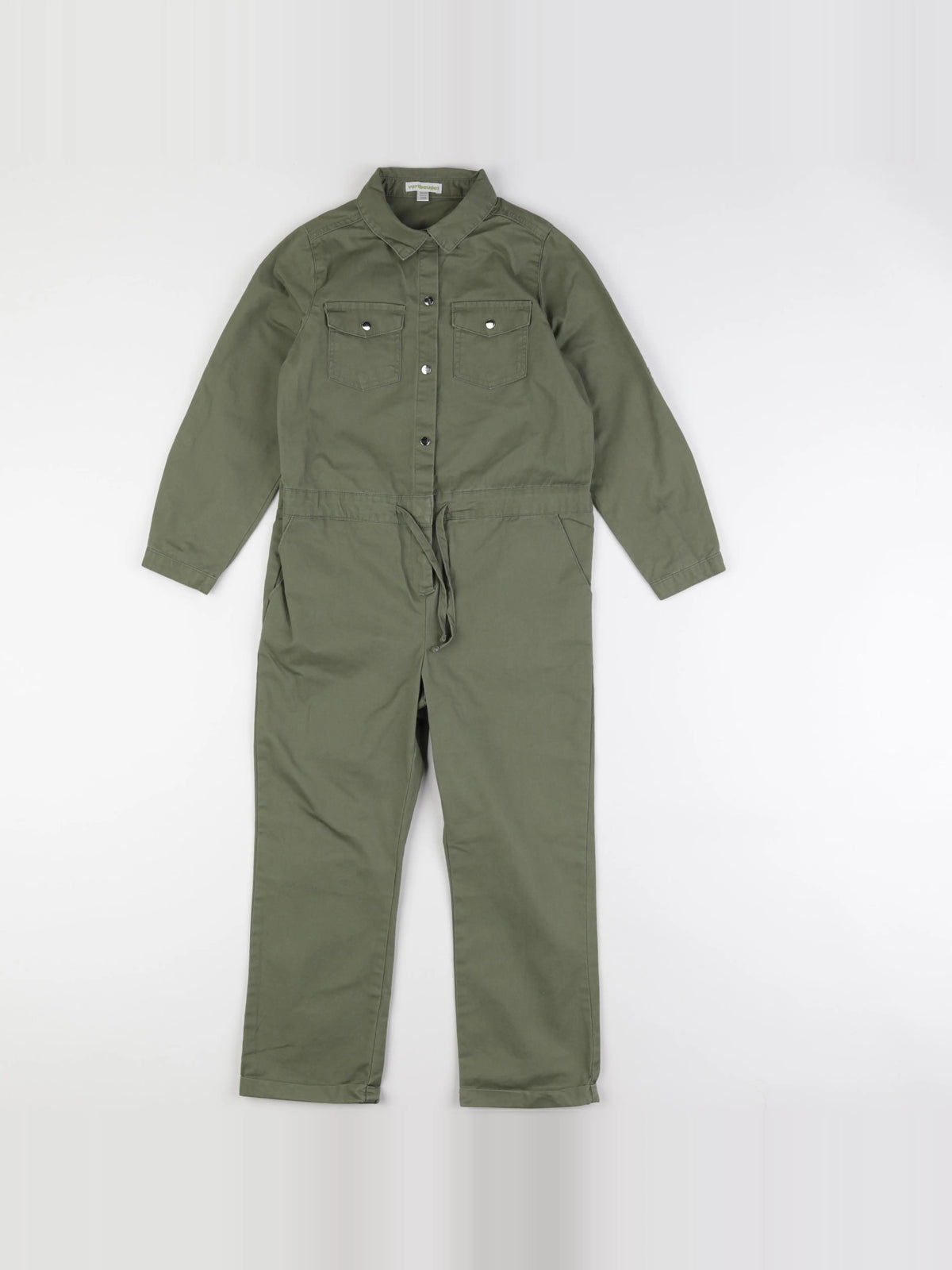 Vertbaudet - combinaison vert - 7 ans