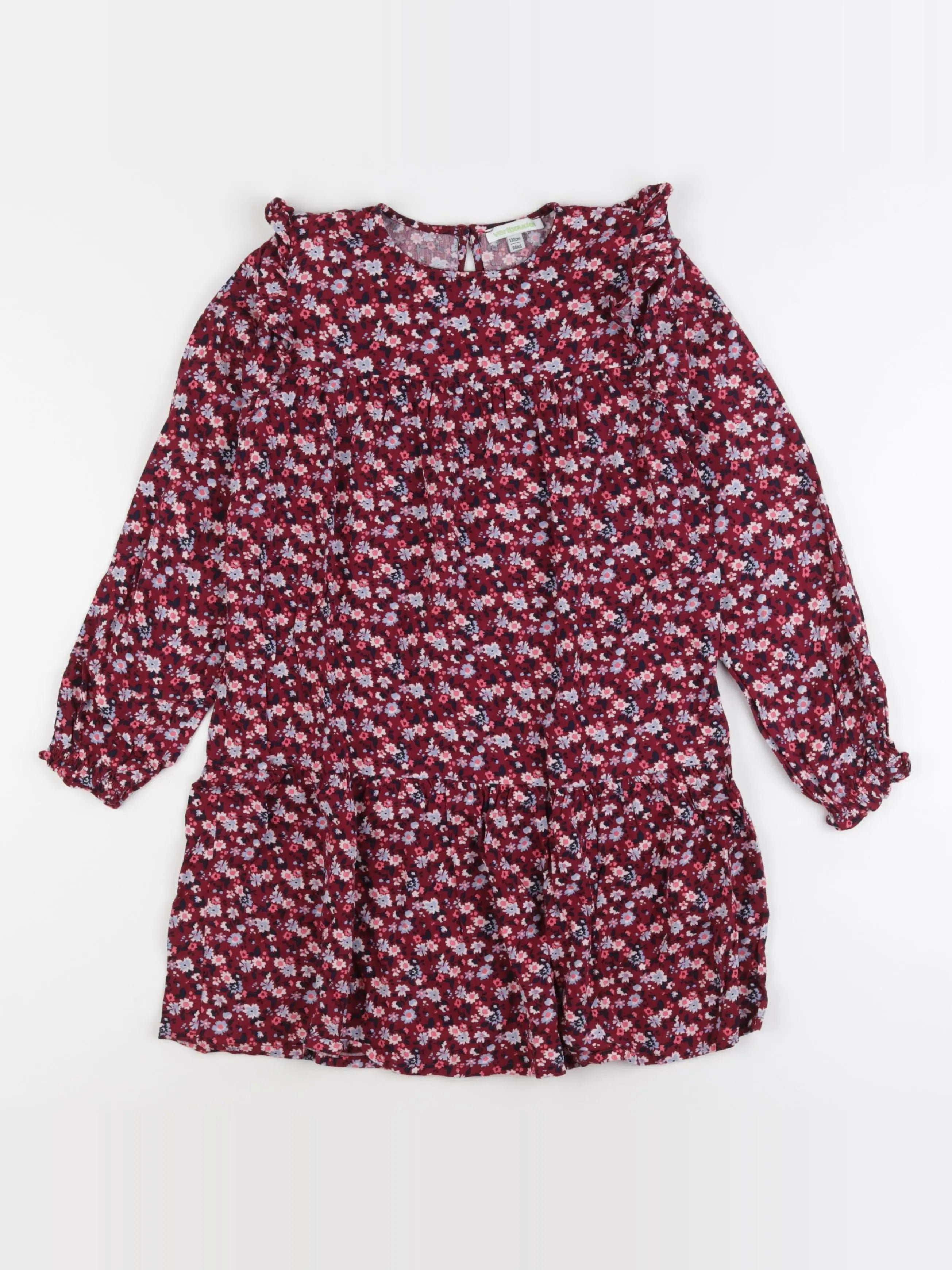 Vertbaudet - robe rose - 9 ans