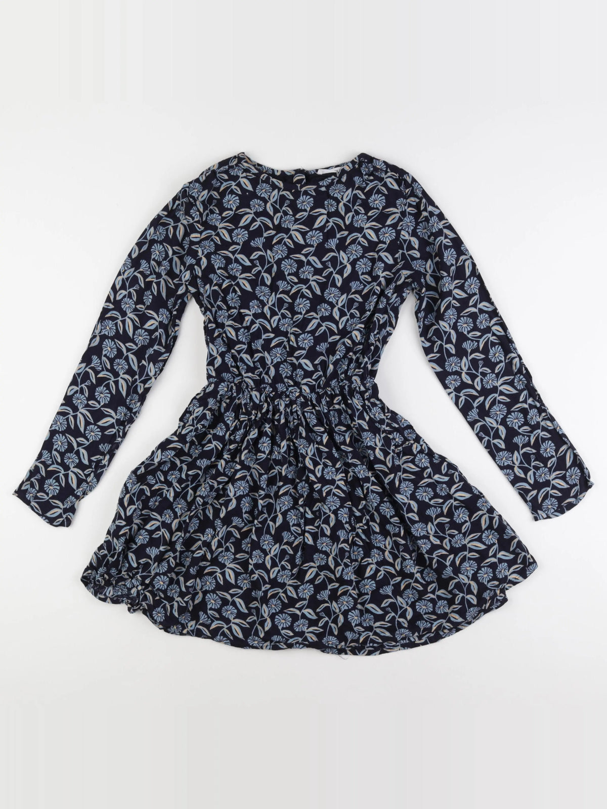 Monoprix - robe bleu - 10 ans