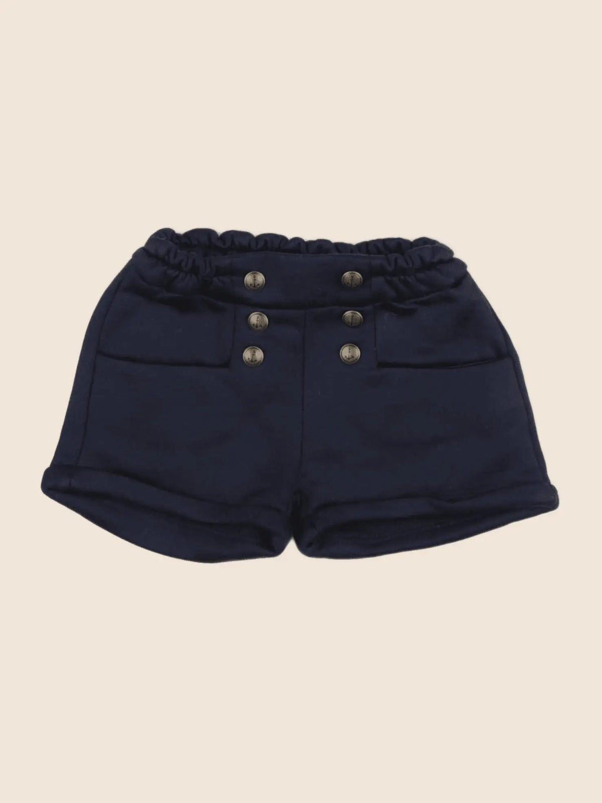 IKKS - short bleu - 6 mois