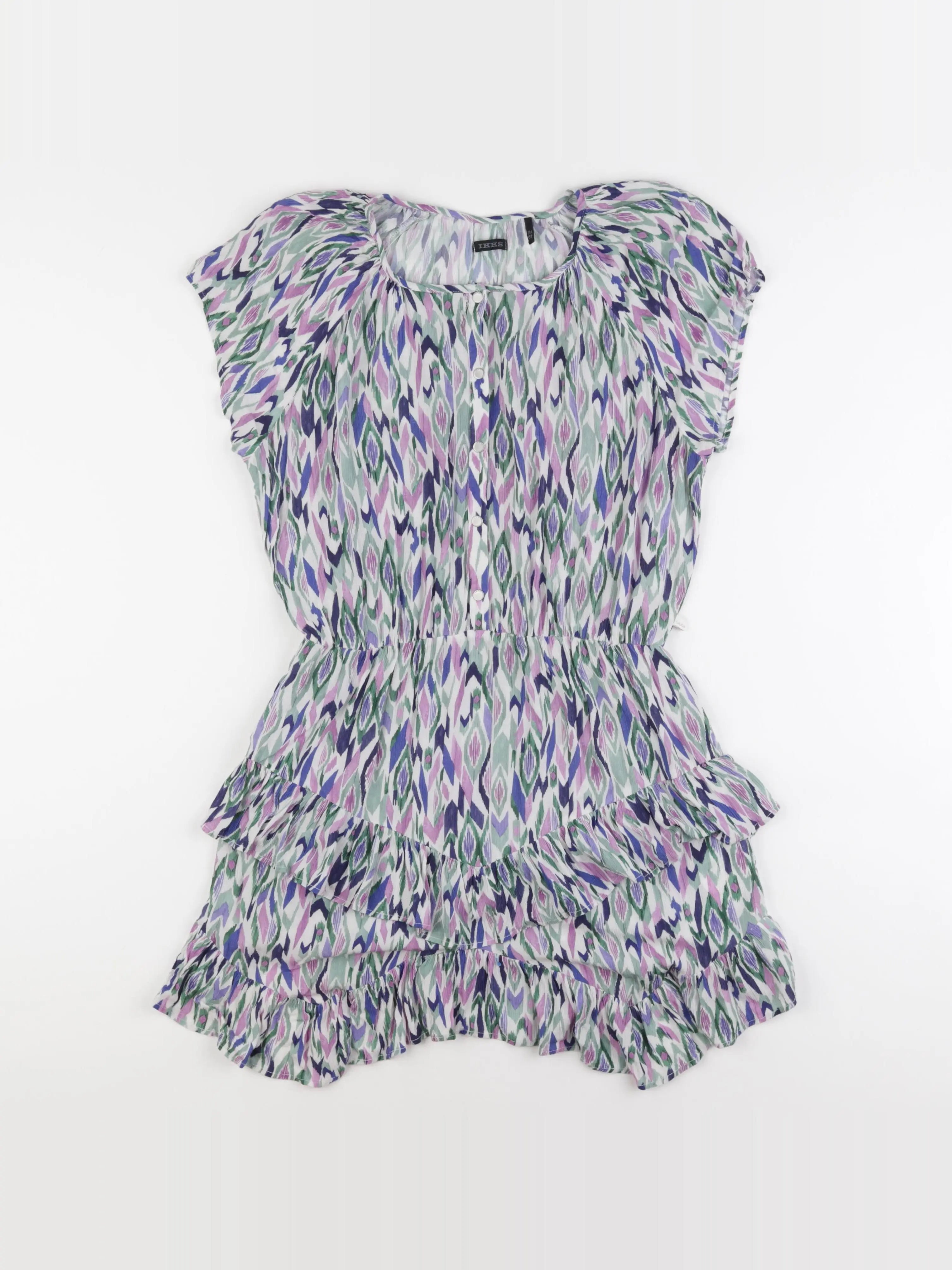 IKKS - robe bleu, multicolore - 14 ans