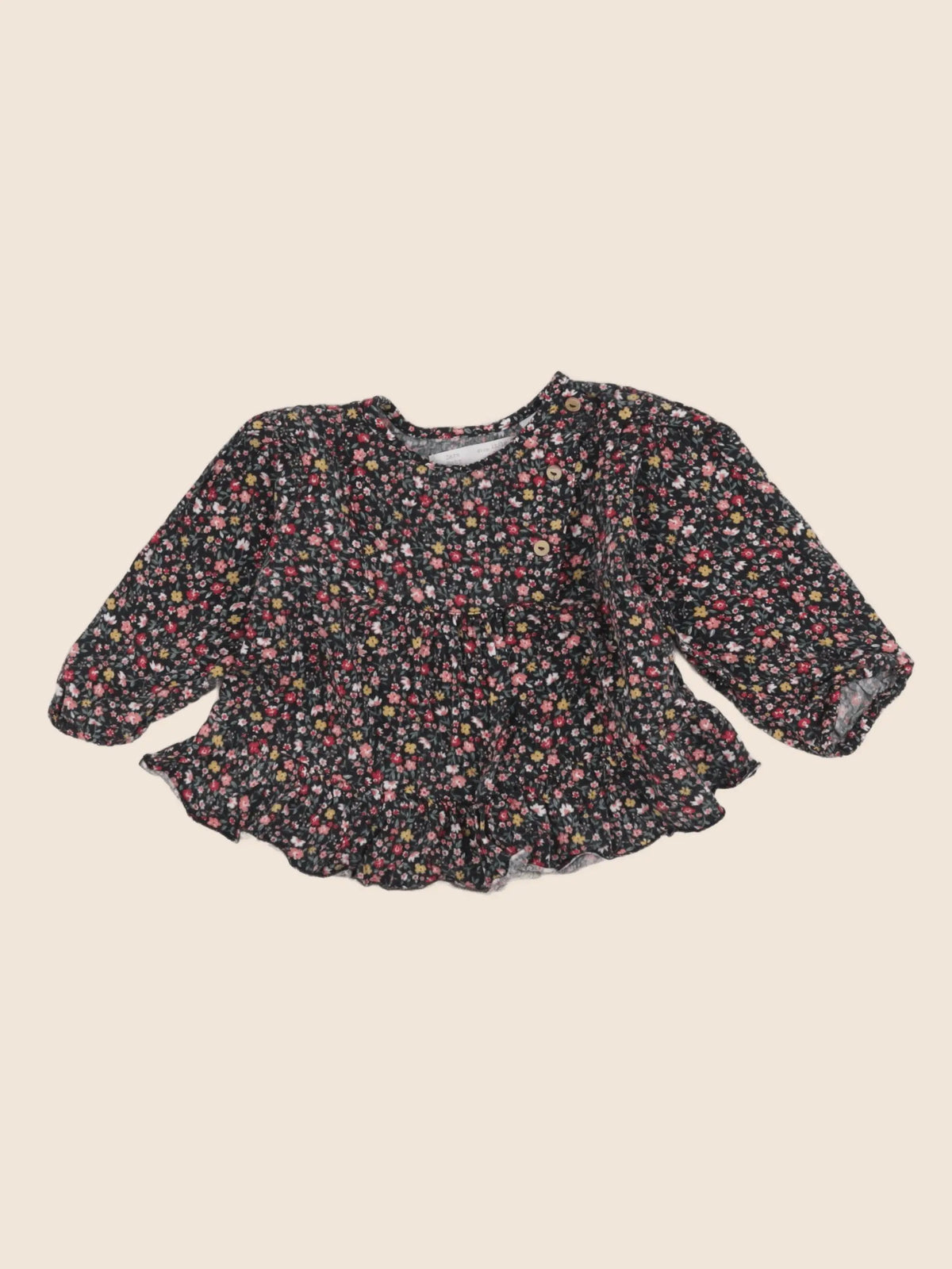 Zara - blouse multicolore - 12/18 mois