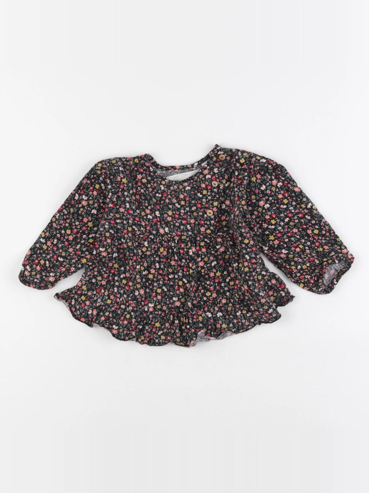 Zara - blouse multicolore - 12/18 mois
