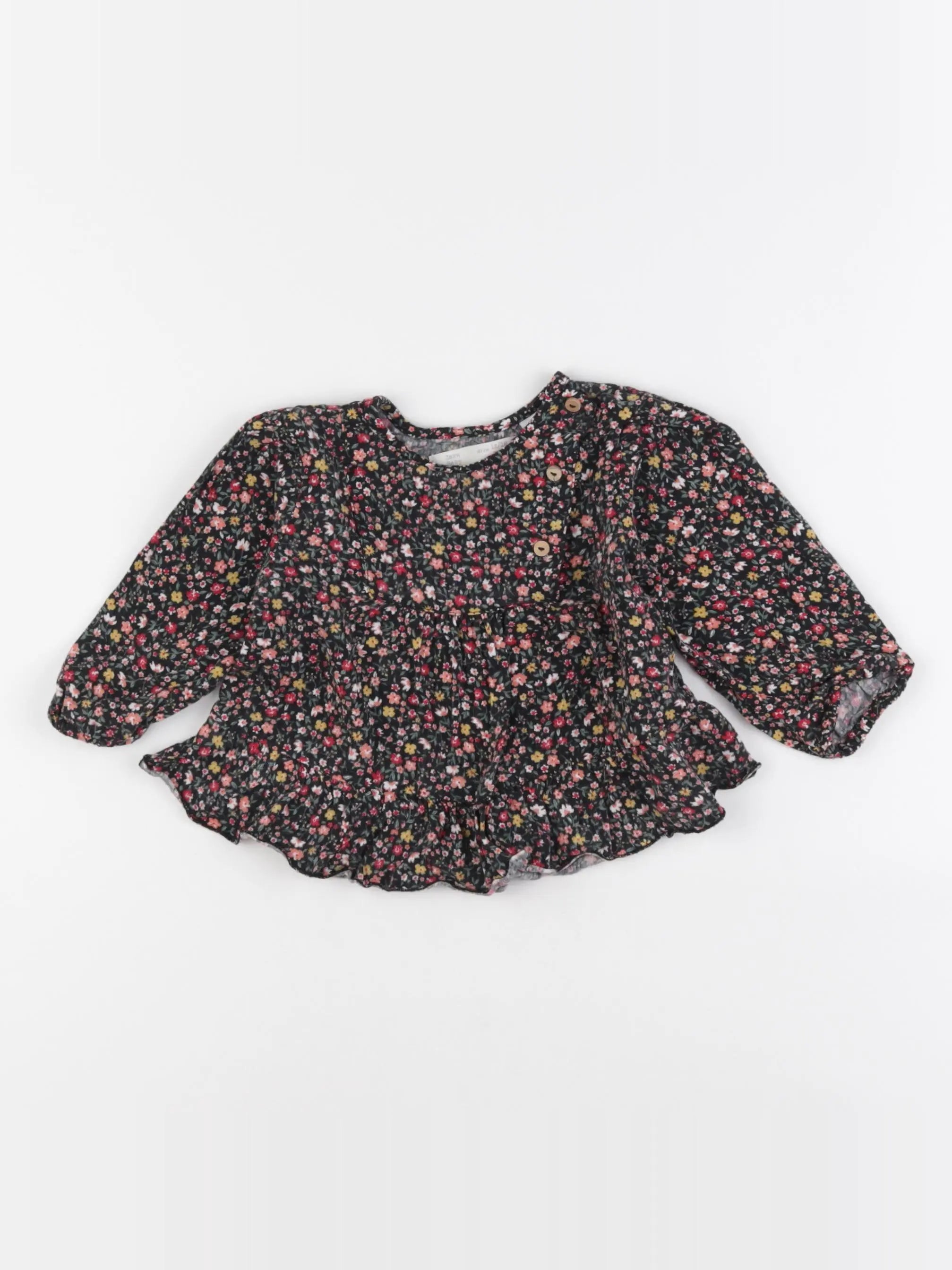 Zara - blouse multicolore - 12/18 mois