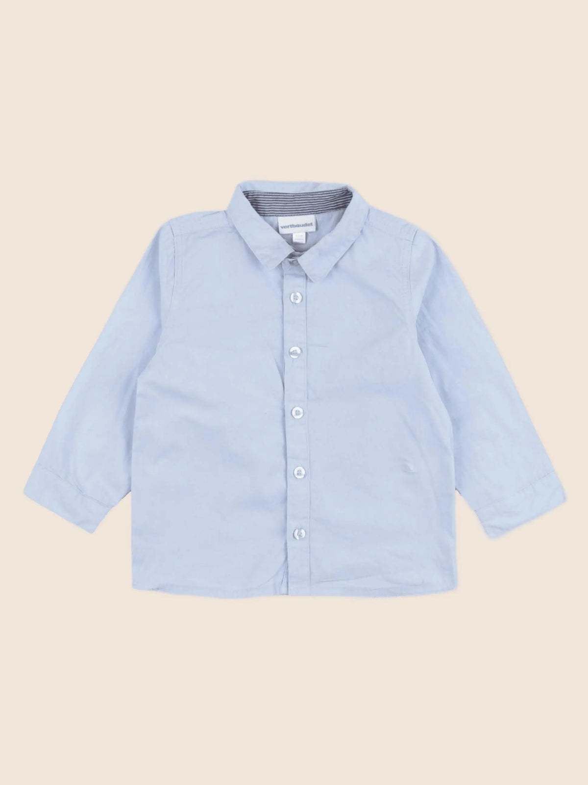 Vertbaudet - chemise bleu - 18 mois