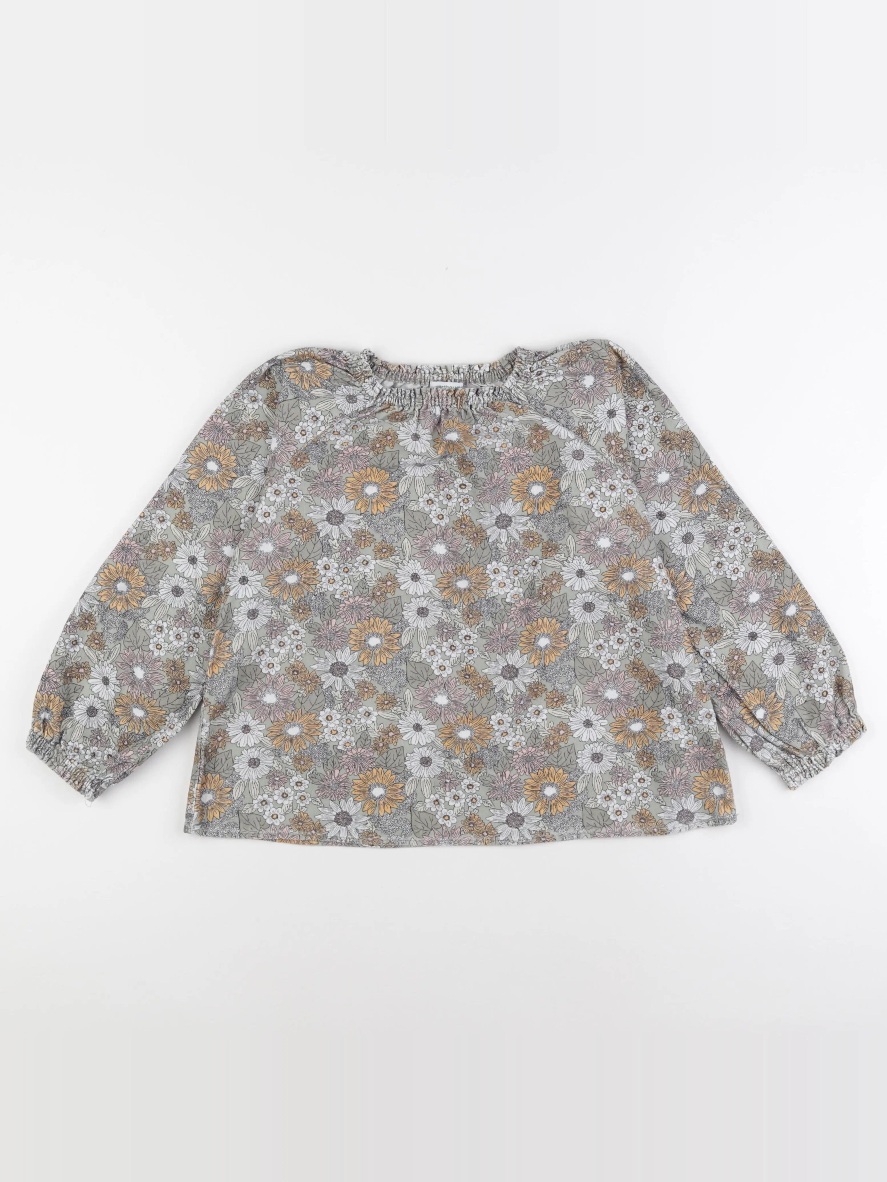 Vertbaudet - blouse multicolore - 10 ans