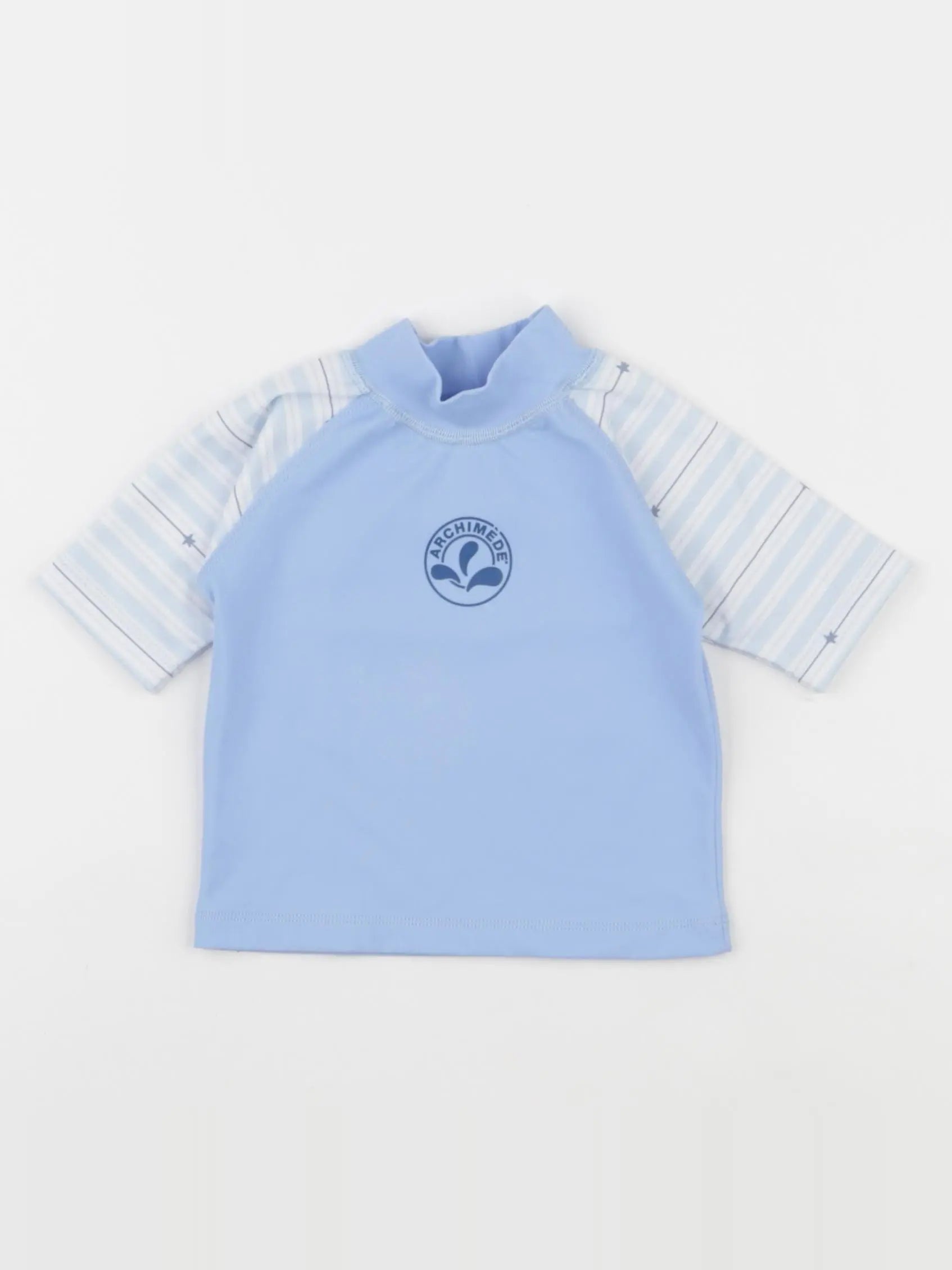 Archimède - tee-shirt de bain bleu - 3/6 mois