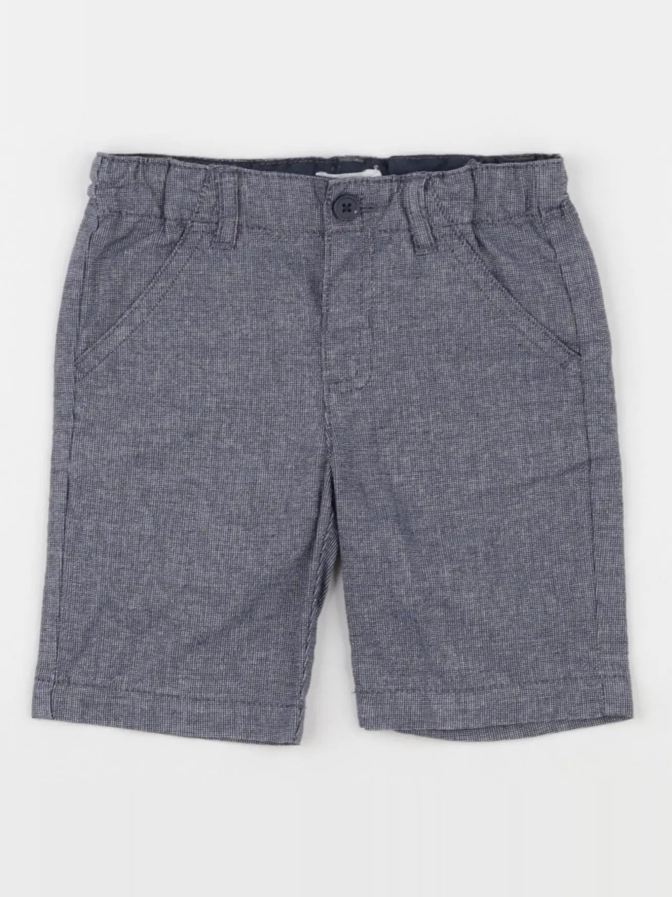 Boutchou - short bleu - 12 mois
