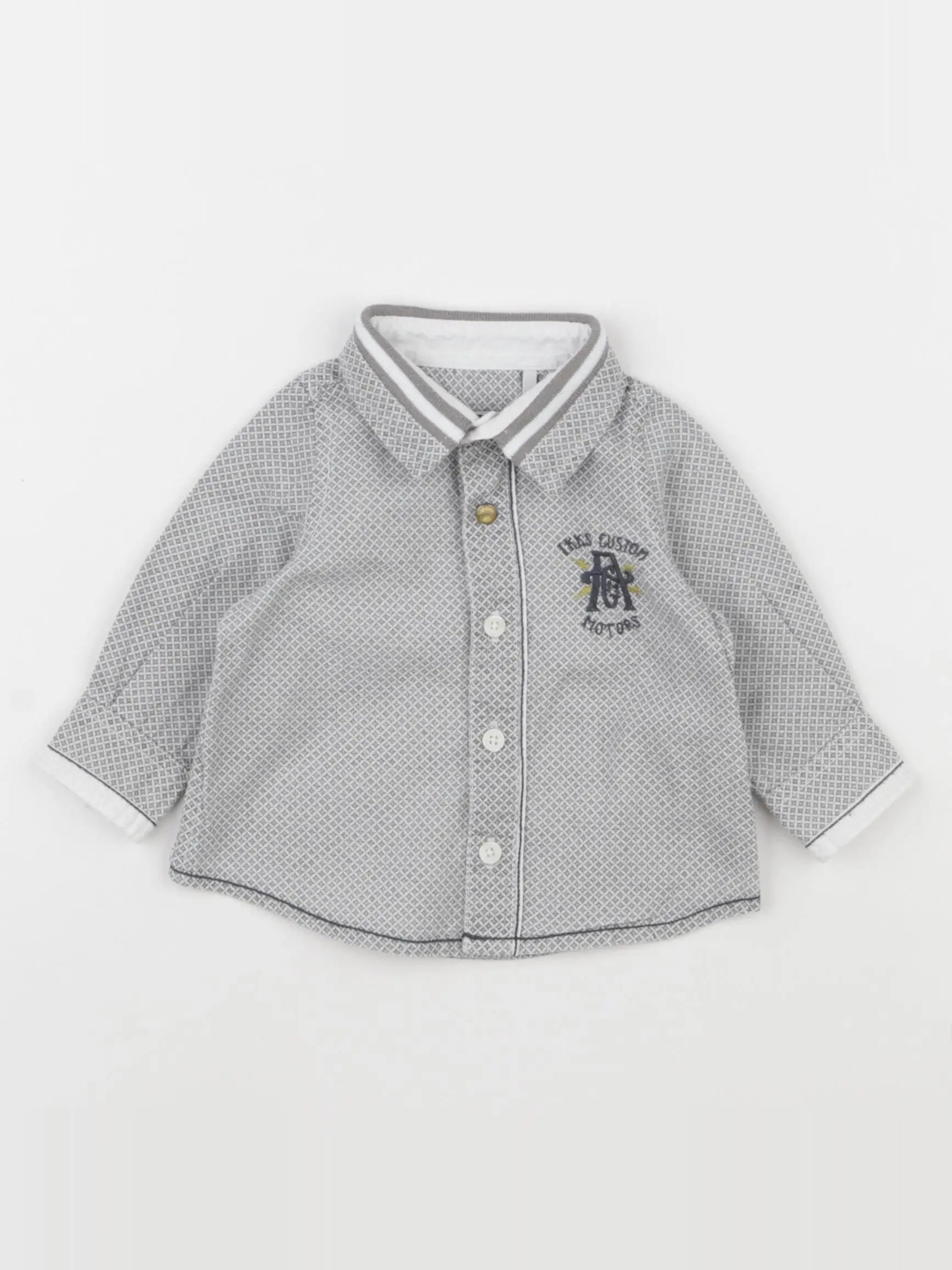 IKKS - chemise gris - 3 mois