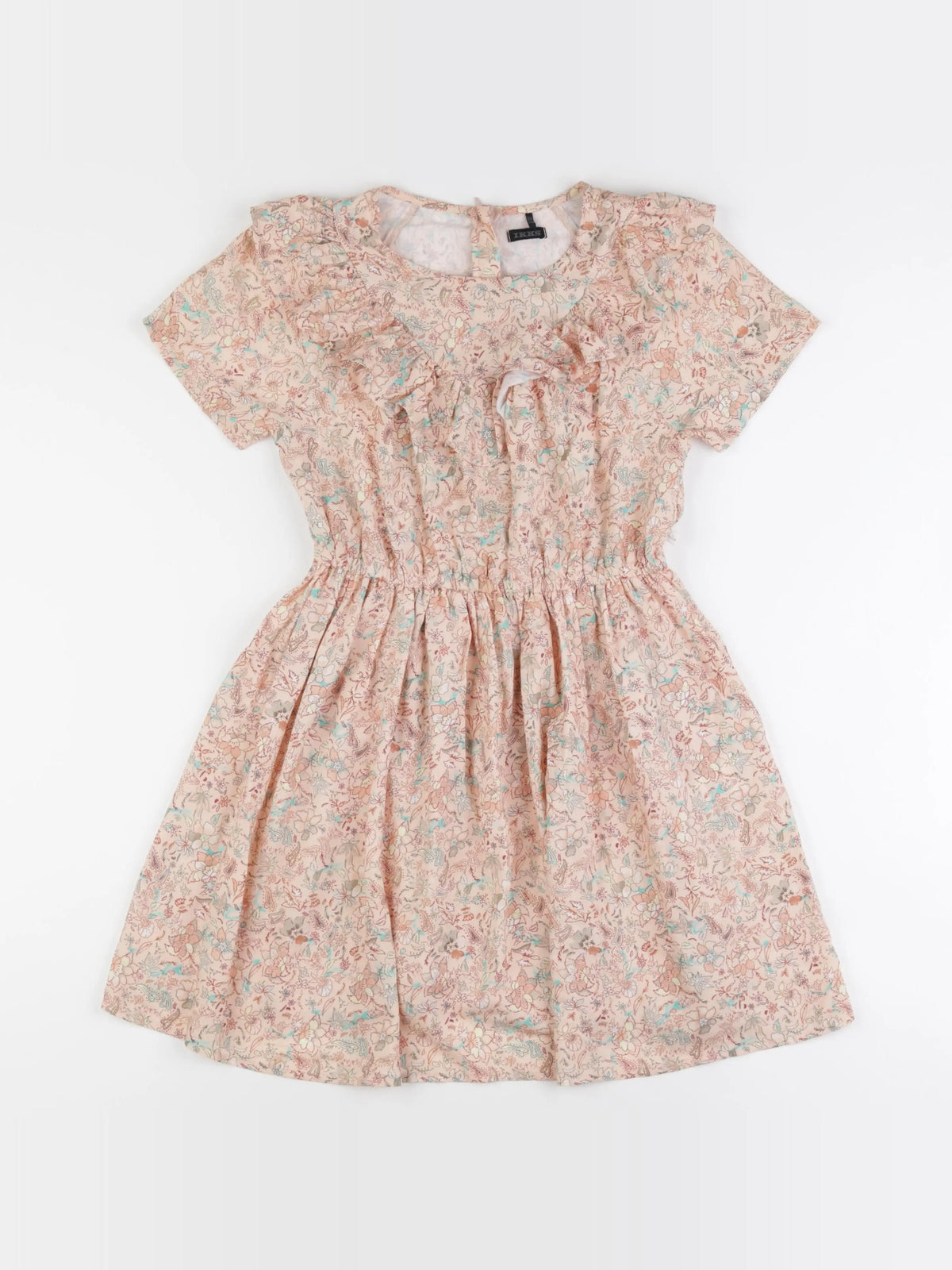 IKKS - robe rose - 10 ans