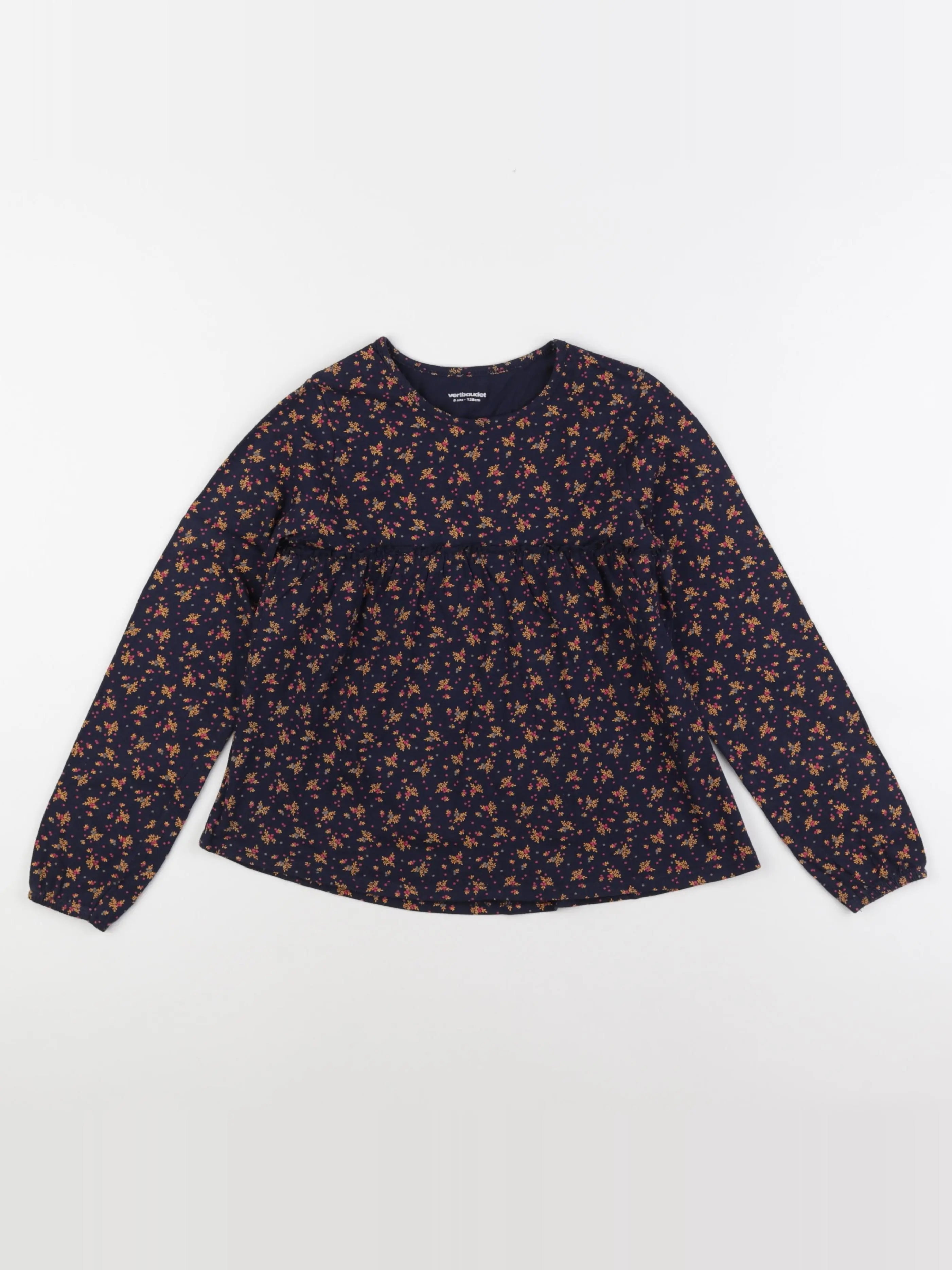 Vertbaudet - blouse multicolore - 8 ans