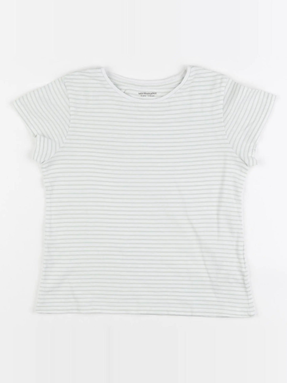 Vertbaudet - tee-shirt vert - 6 ans