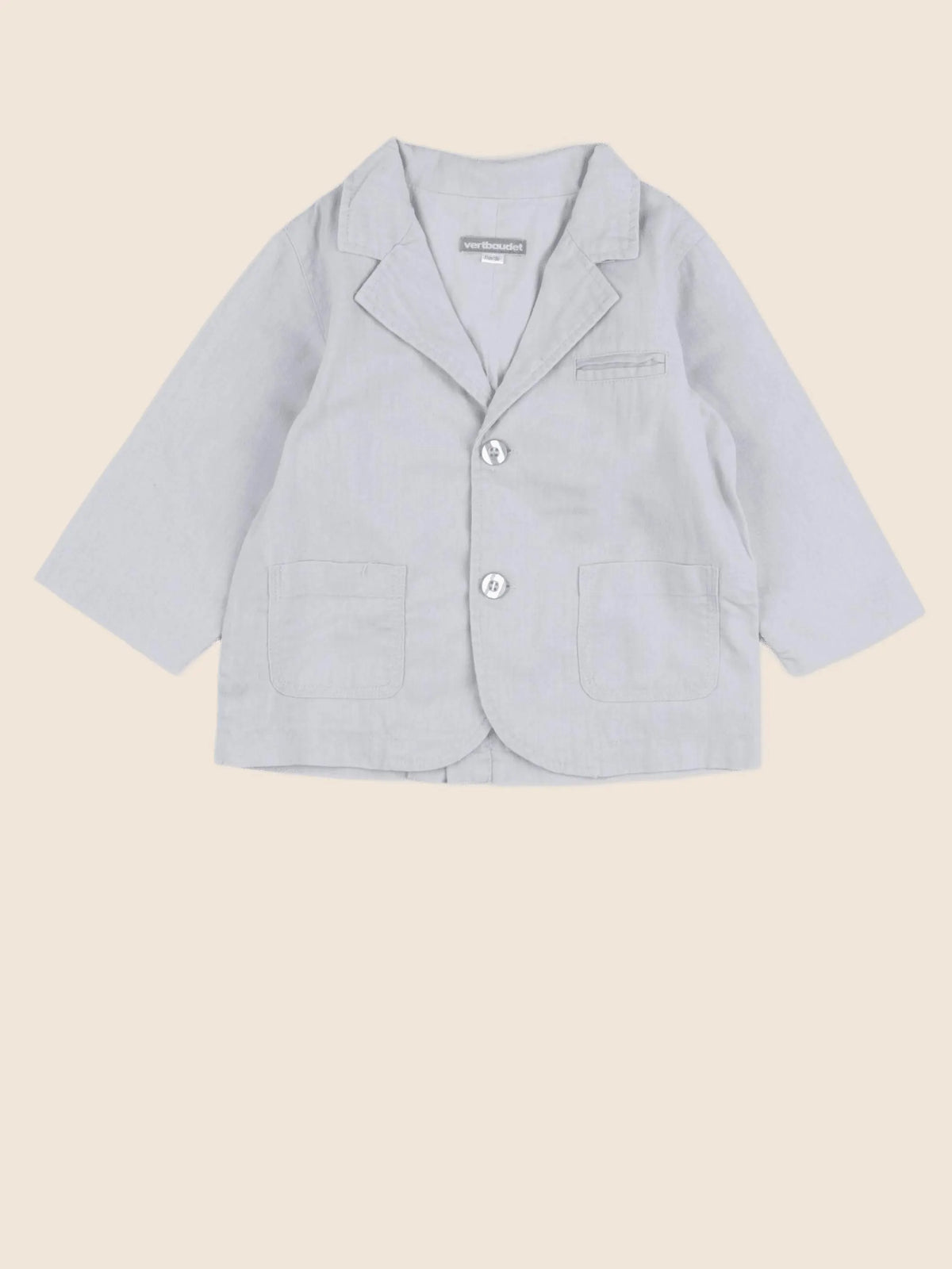 Vertbaudet - veste gris - 18 mois