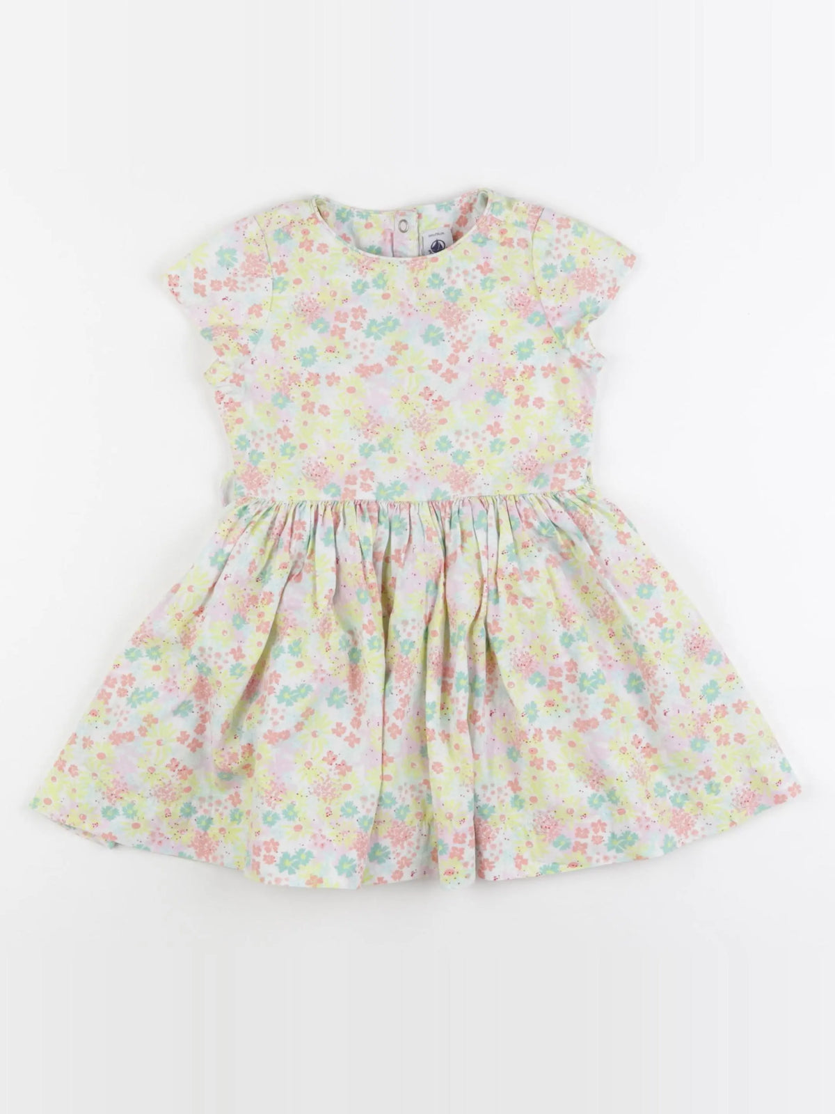 Petit Bateau - robe multicolore - 36 mois