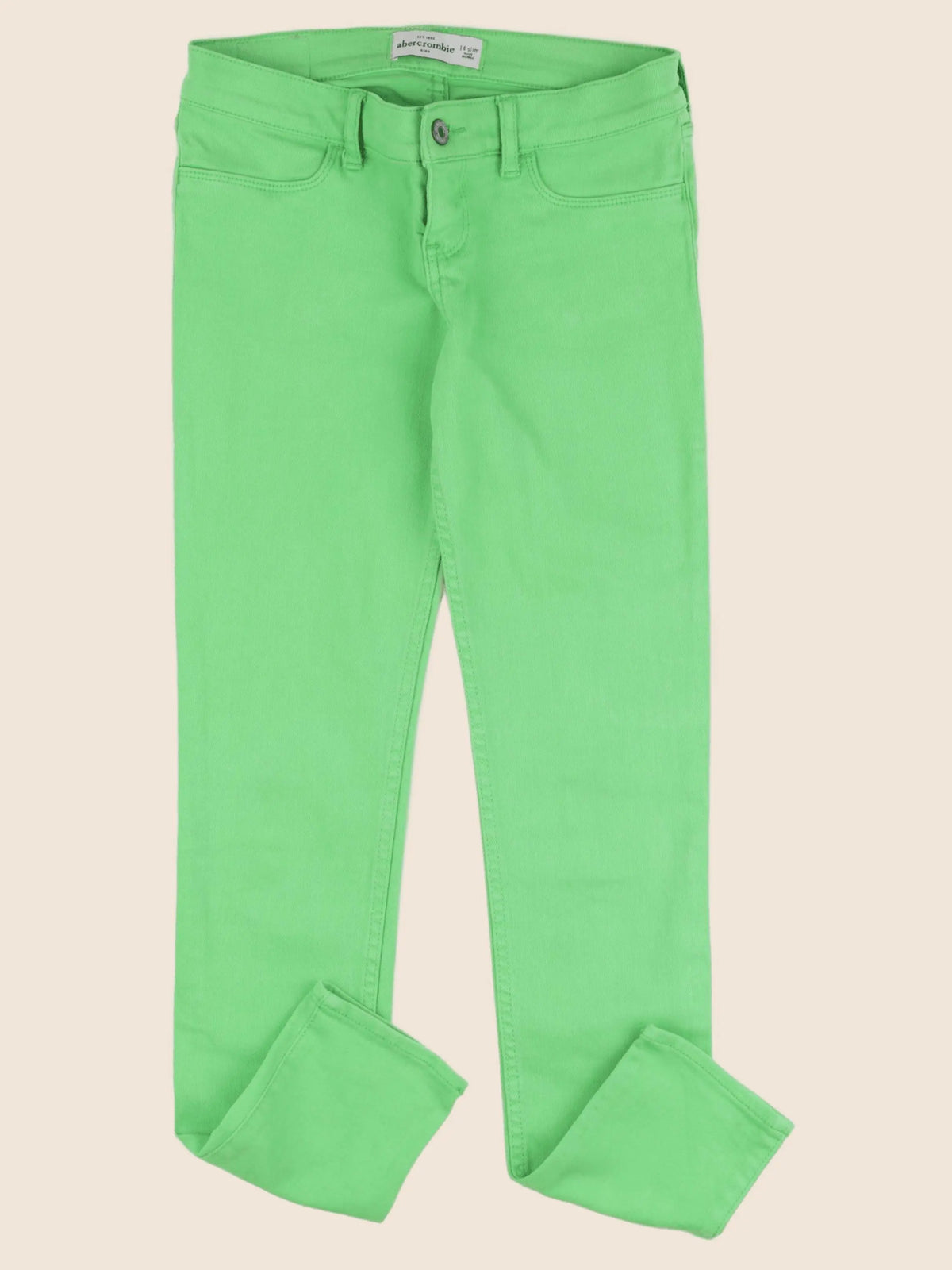 Abercrombie - jean vert - 14 ans