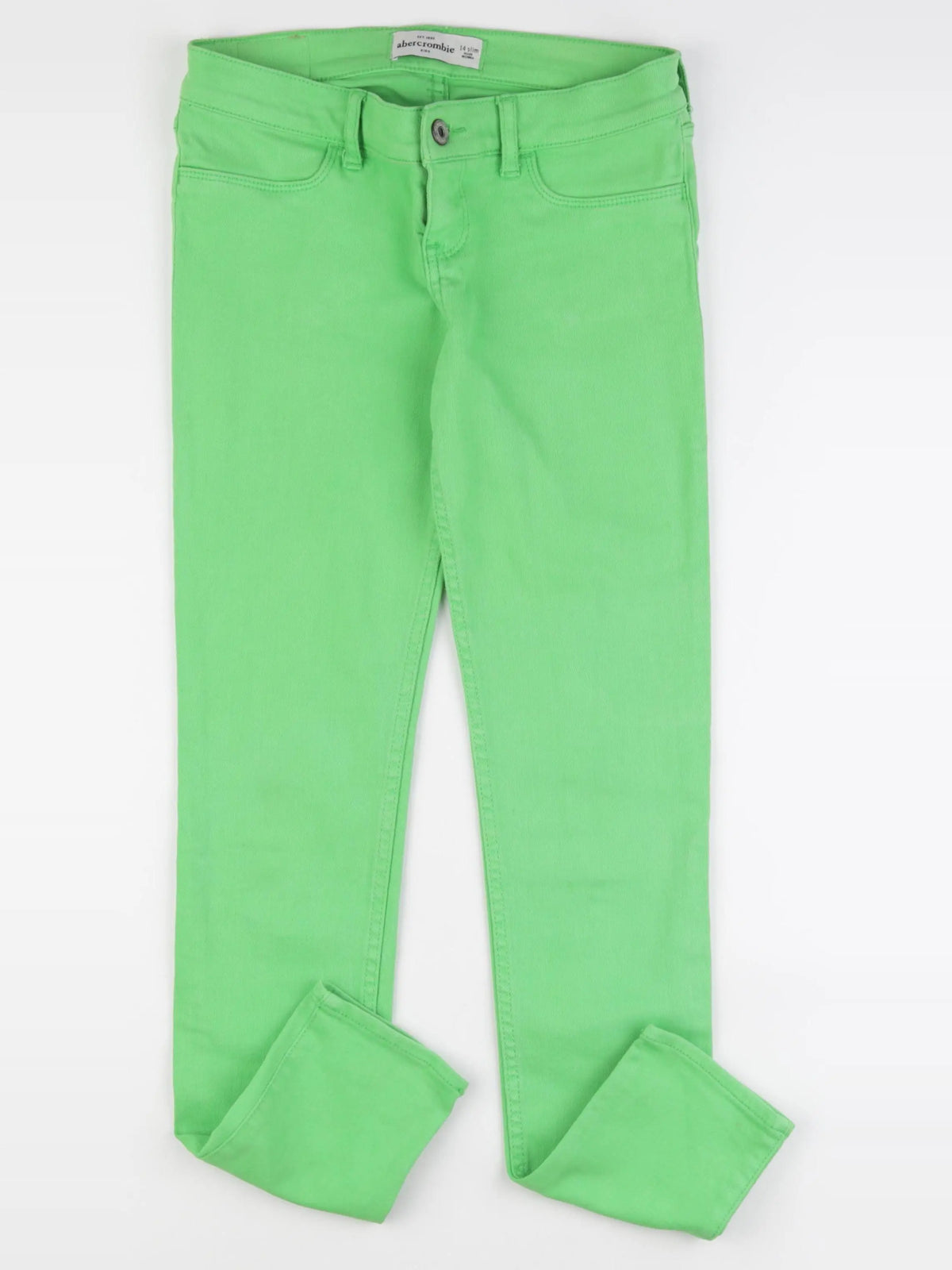 Abercrombie - jean vert - 14 ans