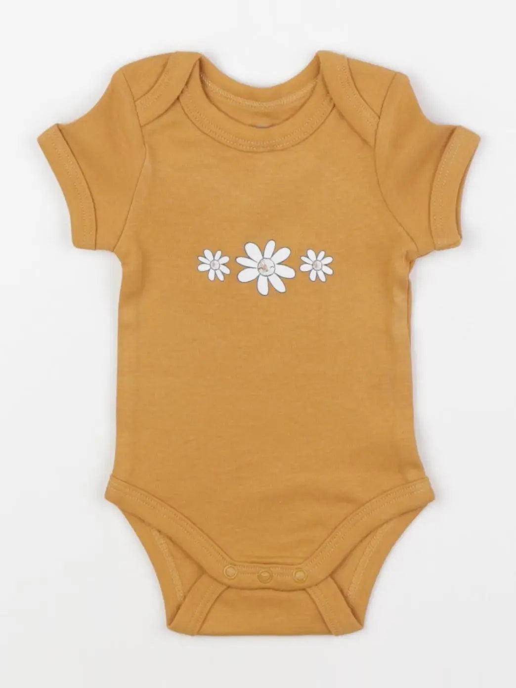 Vertbaudet - body jaune - 1 mois