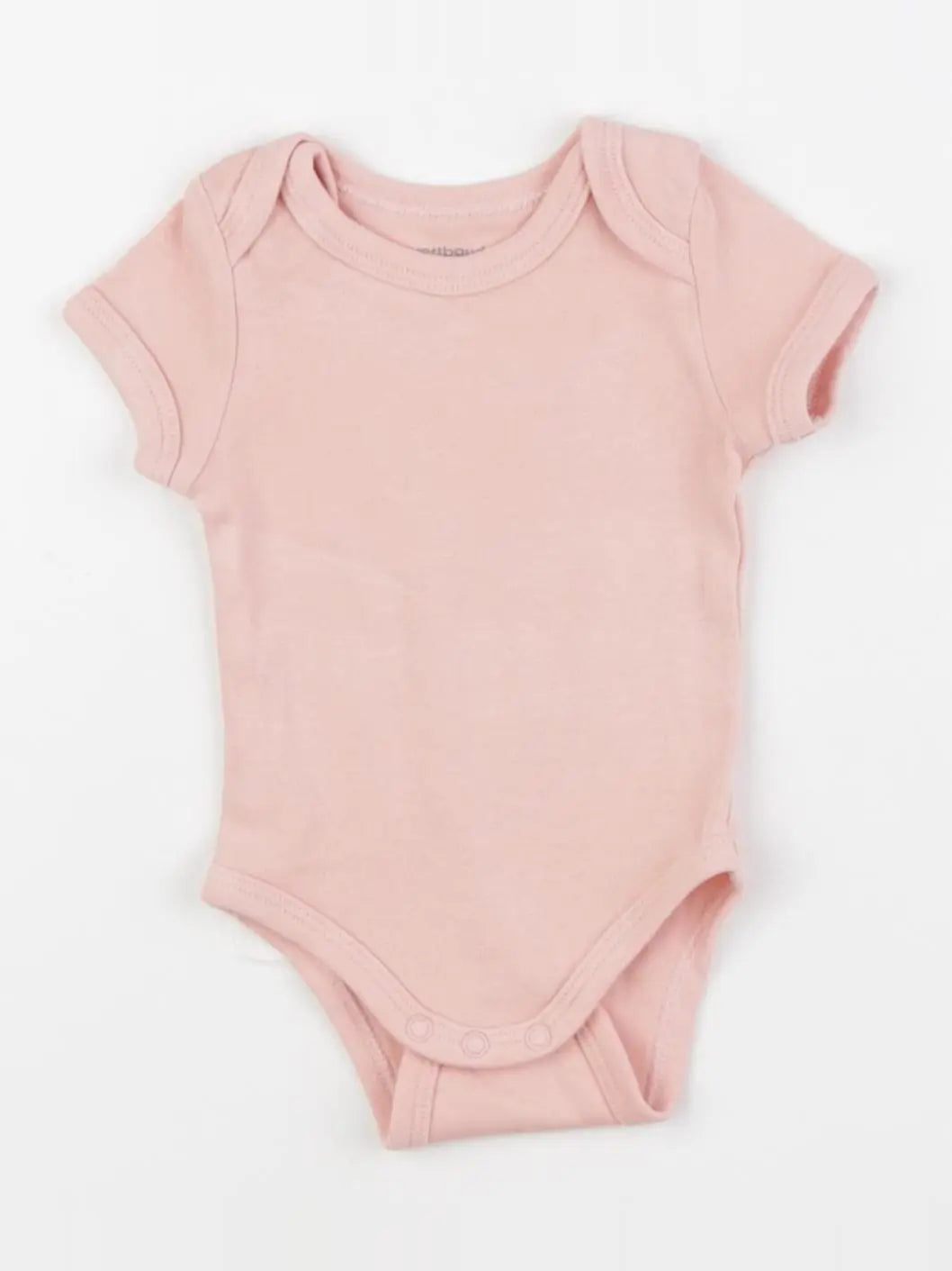 Vertbaudet - body rose - 1 mois