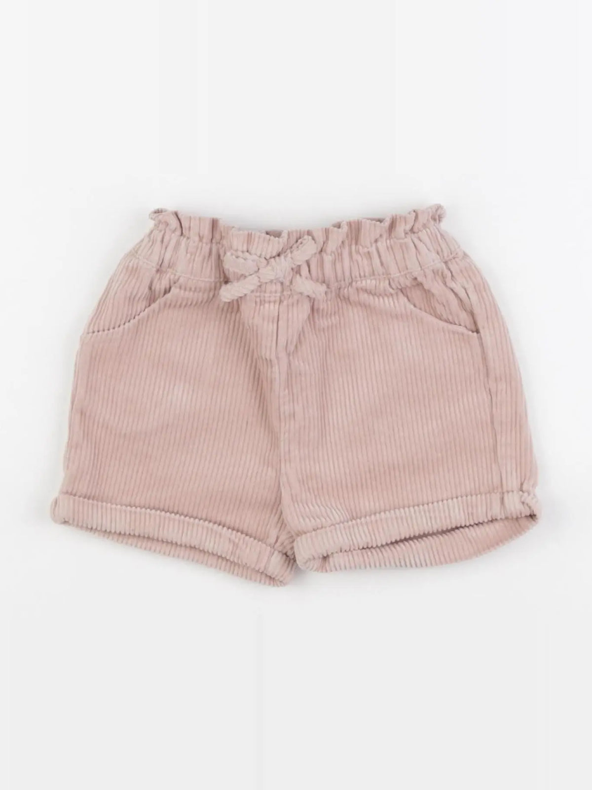 Vertbaudet - short rose - 9 mois