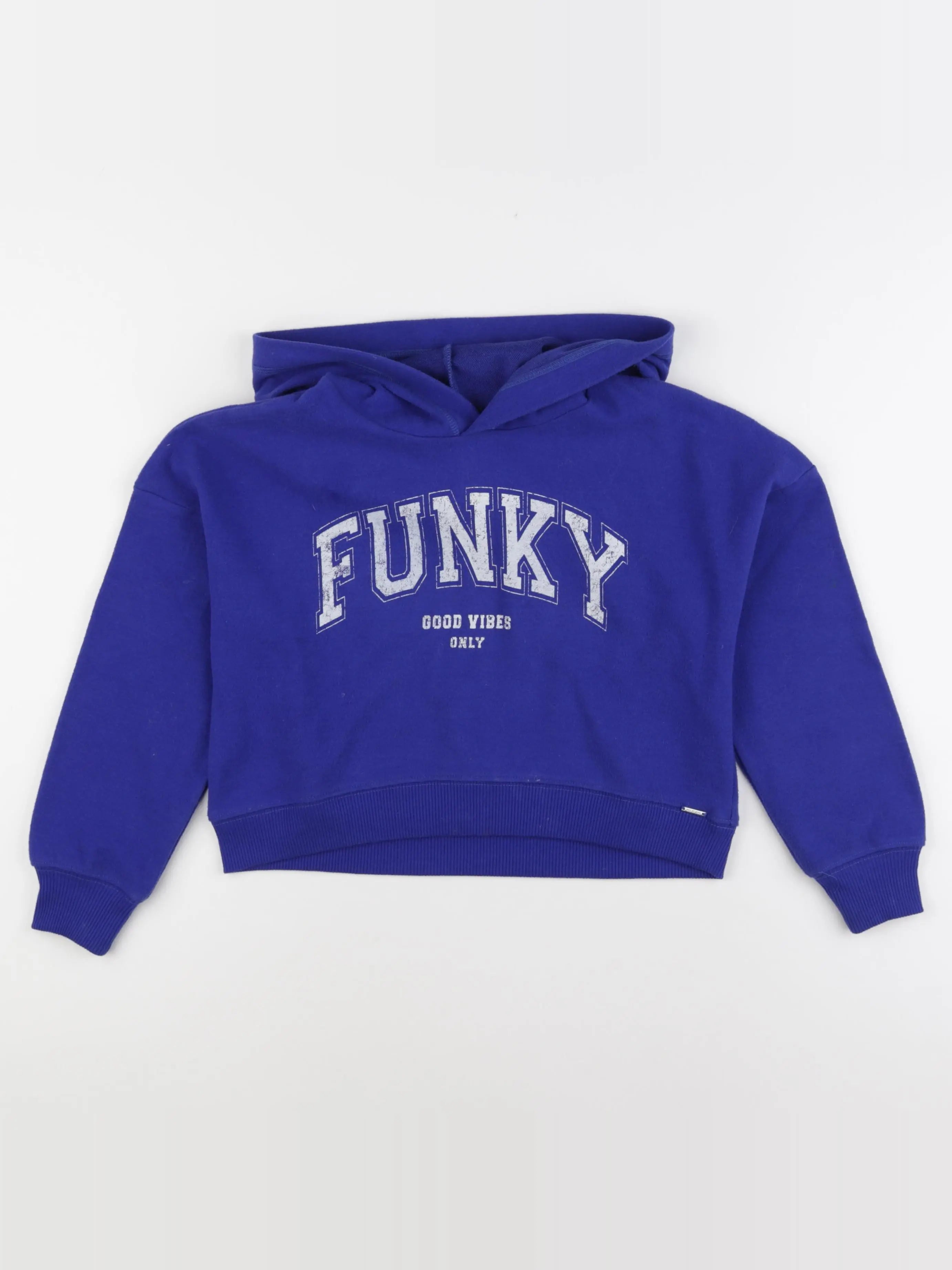 IKKS - sweat bleu - 10 ans
