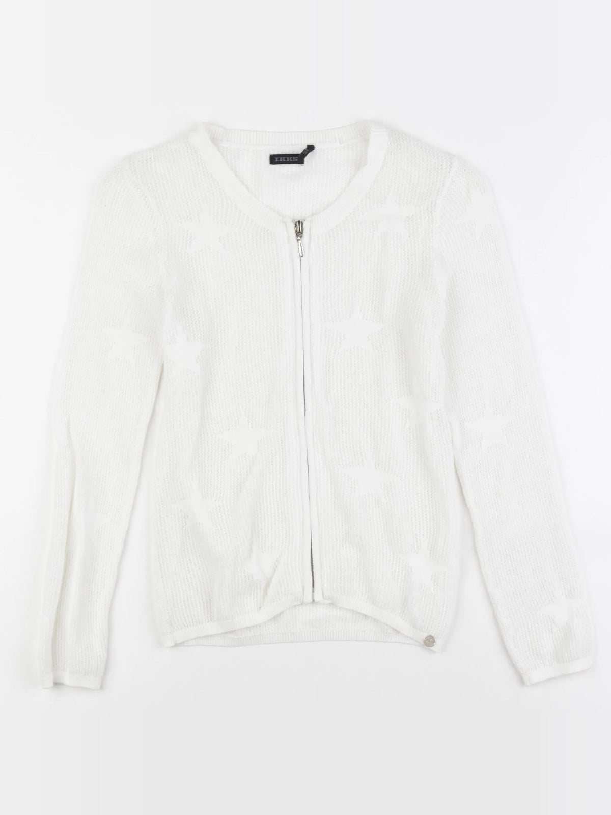 IKKS - gilet transparent blanc - 8 ans