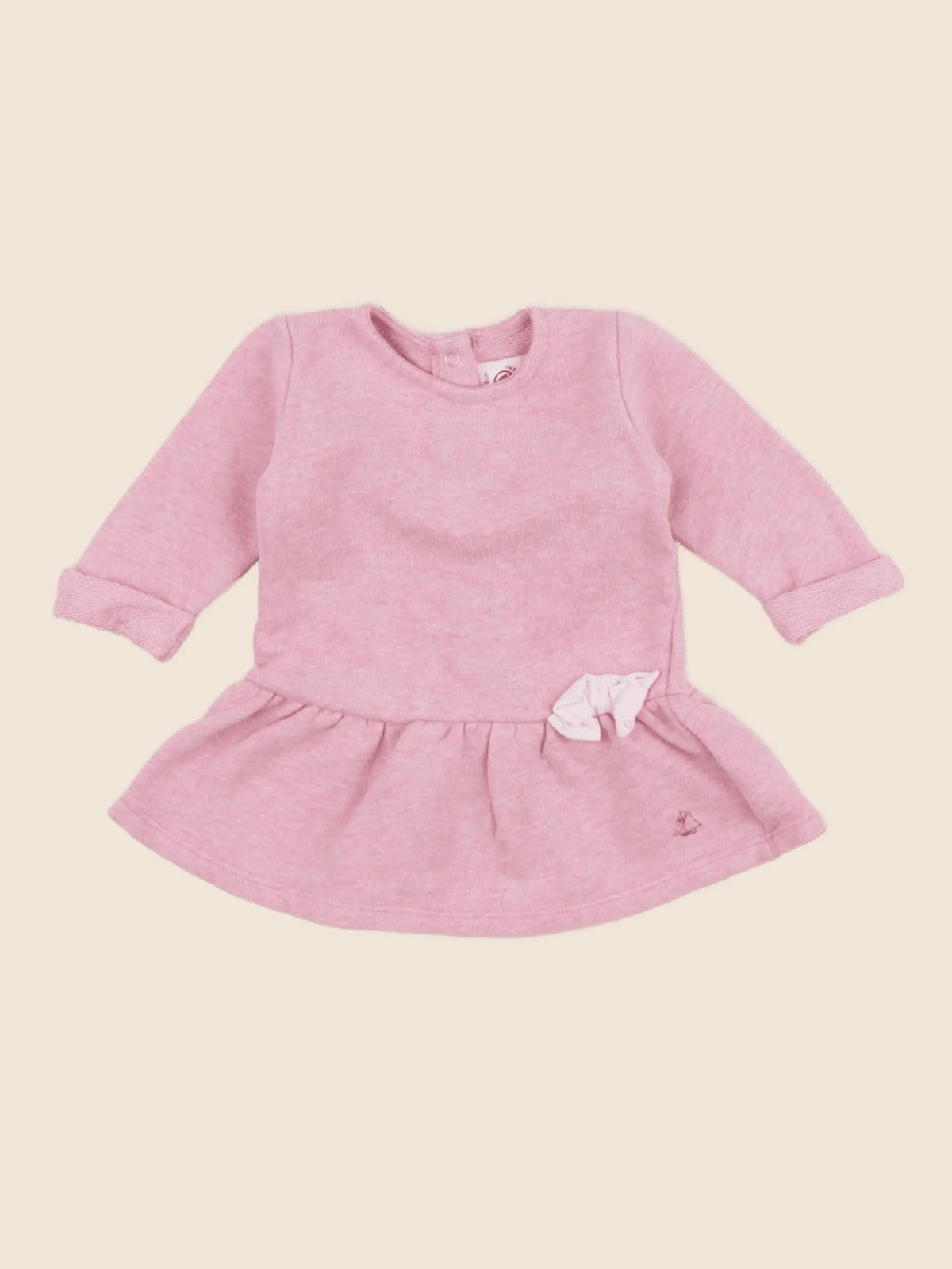 Petit Bateau - robe rose - 3 mois