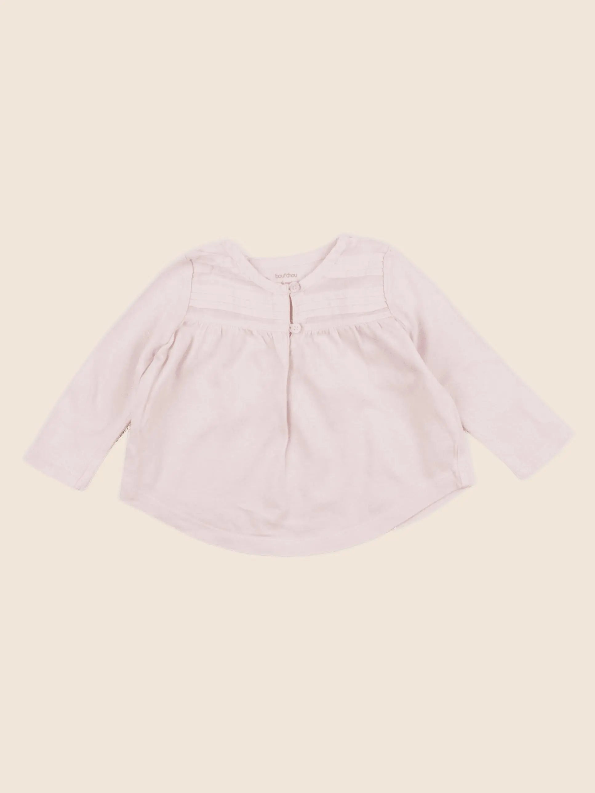 Boutchou - tee-shirt rose - 6 mois