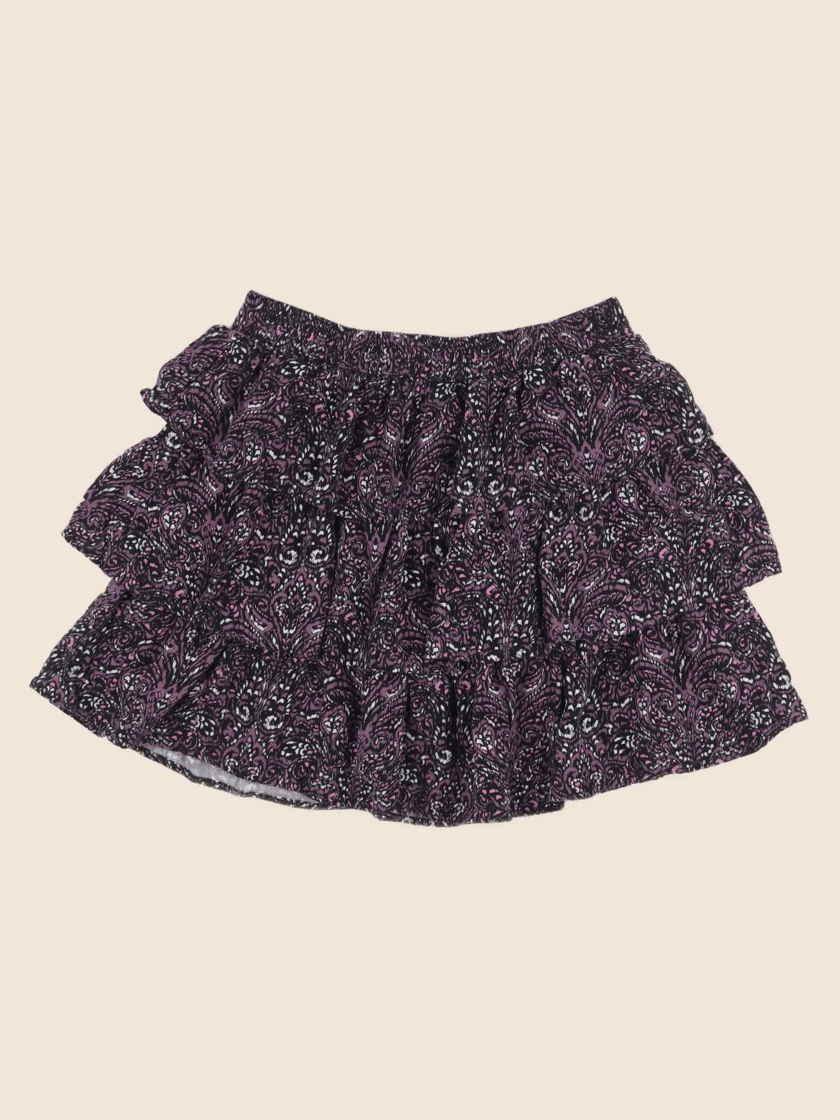 IKKS - jupe noir, violet - 10 ans