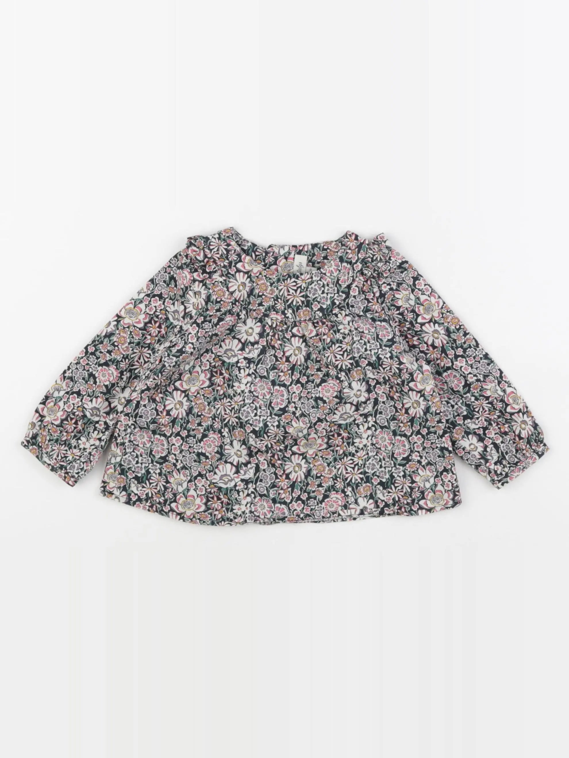 Natalys - blouse multicolore - 6 mois